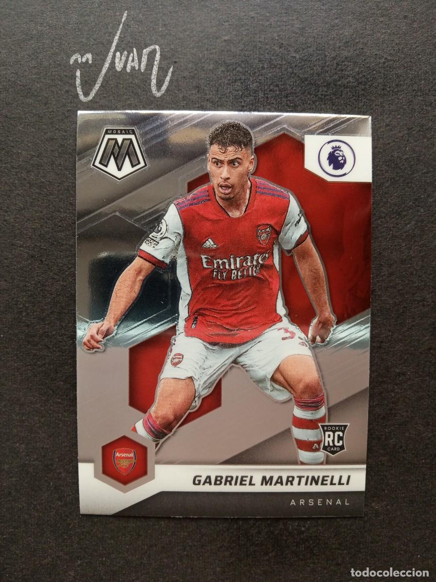 Cromos de F&uacute;tbol: N&ordm; 65 ROOKIE GABRIEL MARTINELLI ARSENAL BRASIL ⚽ PANINI &reg; PREMIER SELECT 2022 2023 22 23 NUEVO