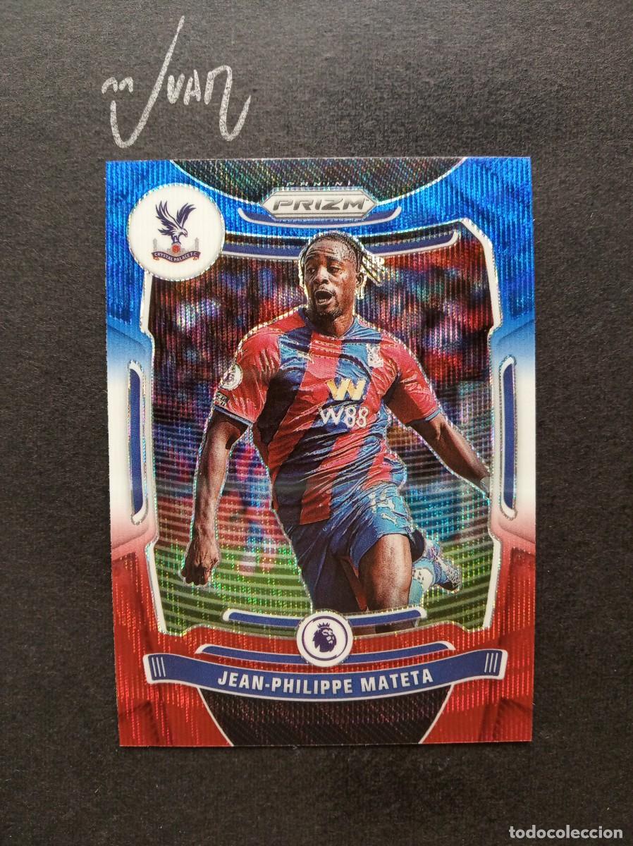 Cromos de F&uacute;tbol: 299 PARALELA RED WHITE BLUE MATETA CRYSTAL PALACE FRANCIA ⚽ PANINI &reg; PRIZM PREMIER 2022 2023 22 23