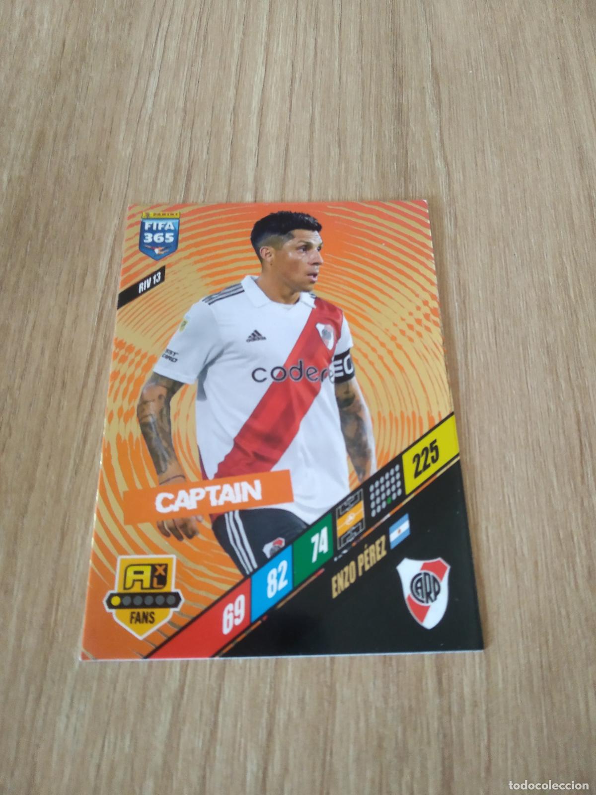 Cromos de F&uacute;tbol: RIV 13 ENZO PEREZ RIVER PLATE CROMO FUTBOL PANINI ADRENALYN 2023-2024 FIFA 365 23-24