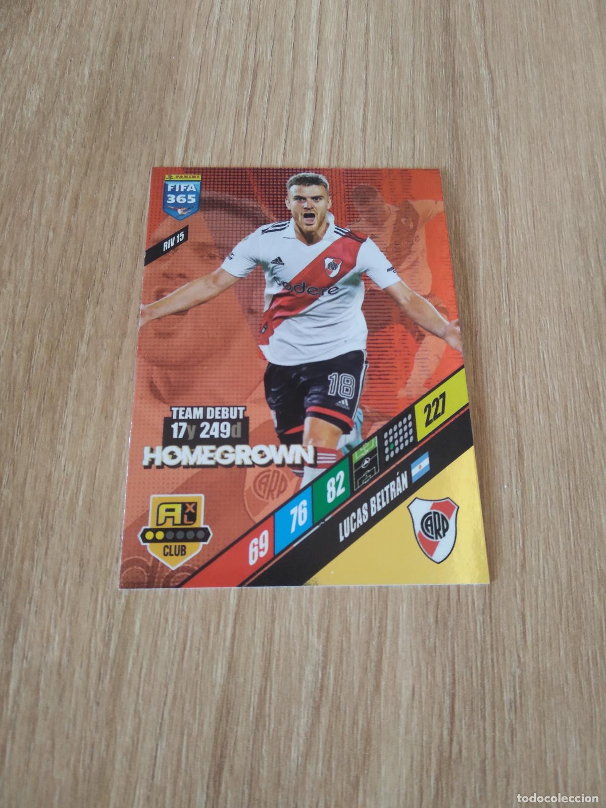 Cromos de F&uacute;tbol: RIV 15 LUCAS BELTRAN RIVER PLATE CROMO FUTBOL PANINI ADRENALYN 2023-2024 FIFA 365 23-24
