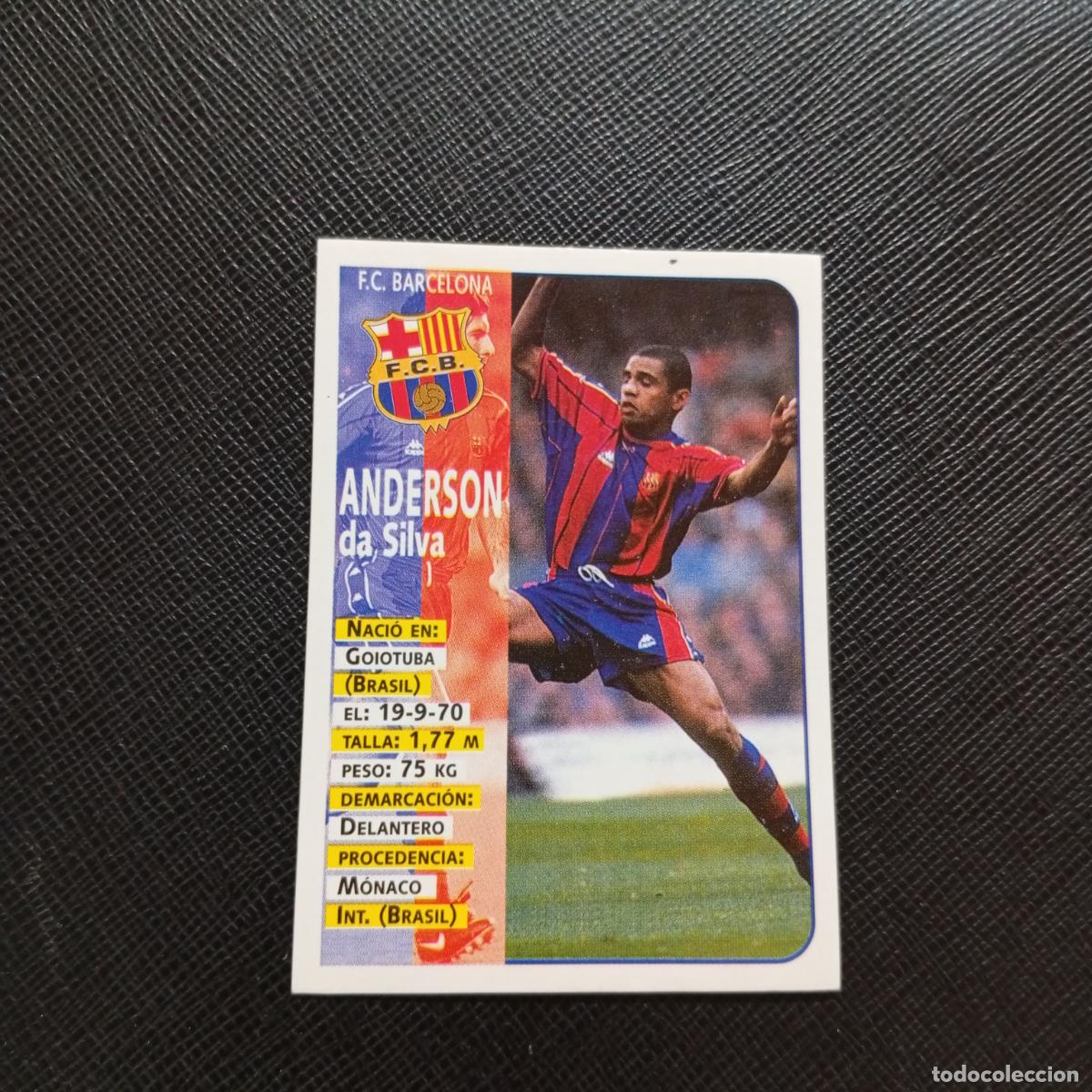Cromos de F&uacute;tbol: 26 ANDERSON BARCELONA PANINI 1998 1999 CROMO FUTBOL LIGA 98 99 - SIN PEGAR - A64 PG14