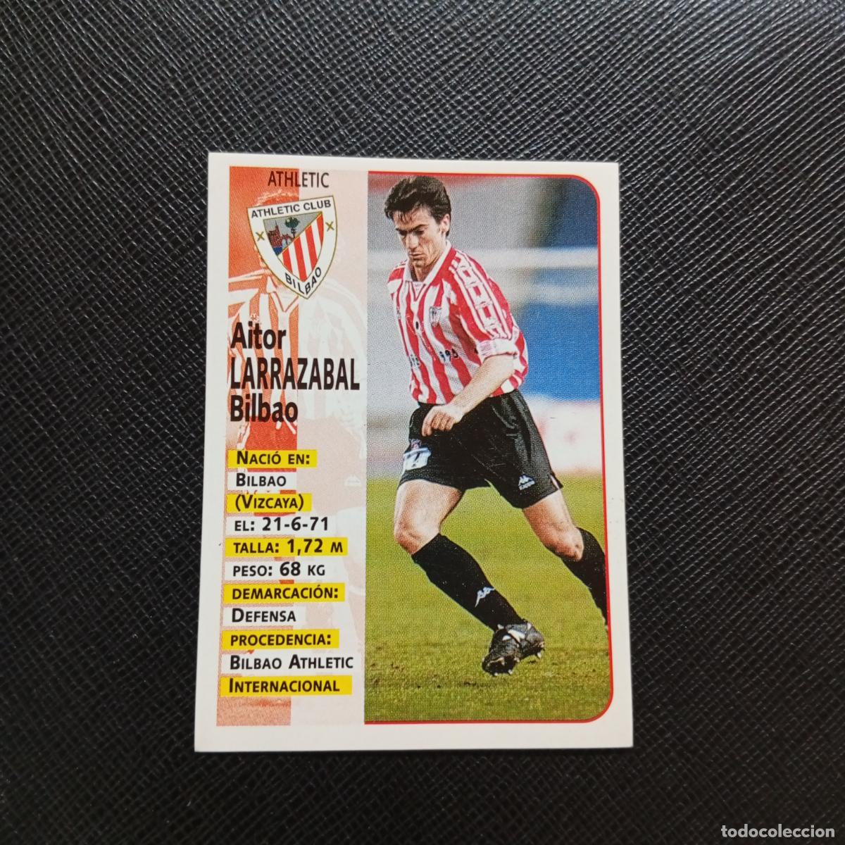 Figurine di Calcio: 35 LARRAZABAL BILBAO PANINI 1998 1999 CROMO FUTBOL LIGA 98 99 - SIN PEGAR - A64 PG15