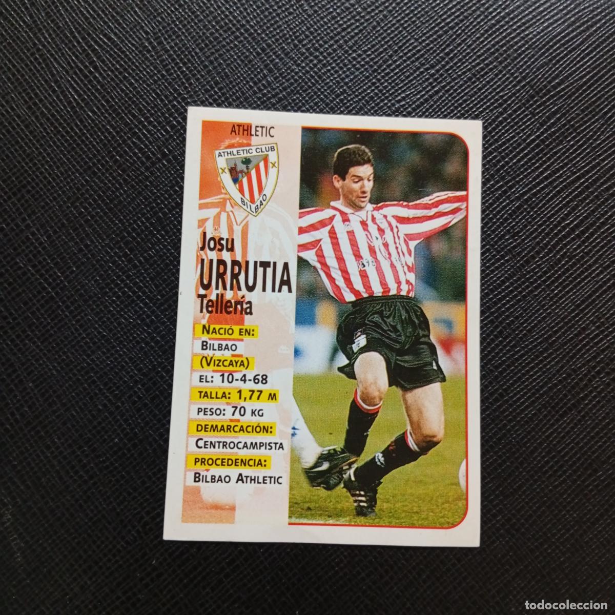 Figurine di Calcio: 38 URRUTIA BILBAO PANINI 1998 1999 CROMO FUTBOL LIGA 98 99 - SIN PEGAR - A64 PG15