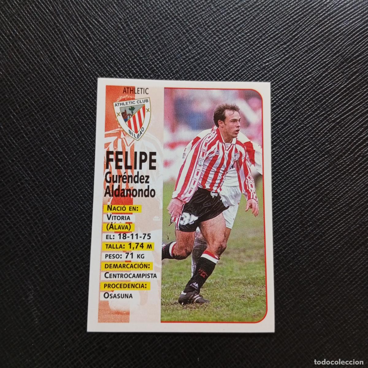 Figurine di Calcio: 39A 39 FELIPE BILBAO PANINI 1998 1999 CROMO FUTBOL LIGA 98 99 - SIN PEGAR - A64 PG15