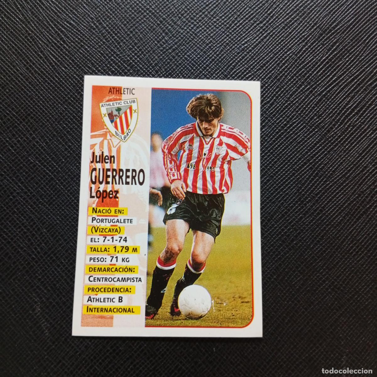 Figurine di Calcio: 41 GUERRERO BILBAO PANINI 1998 1999 CROMO FUTBOL LIGA 98 99 - SIN PEGAR - A64 PG15