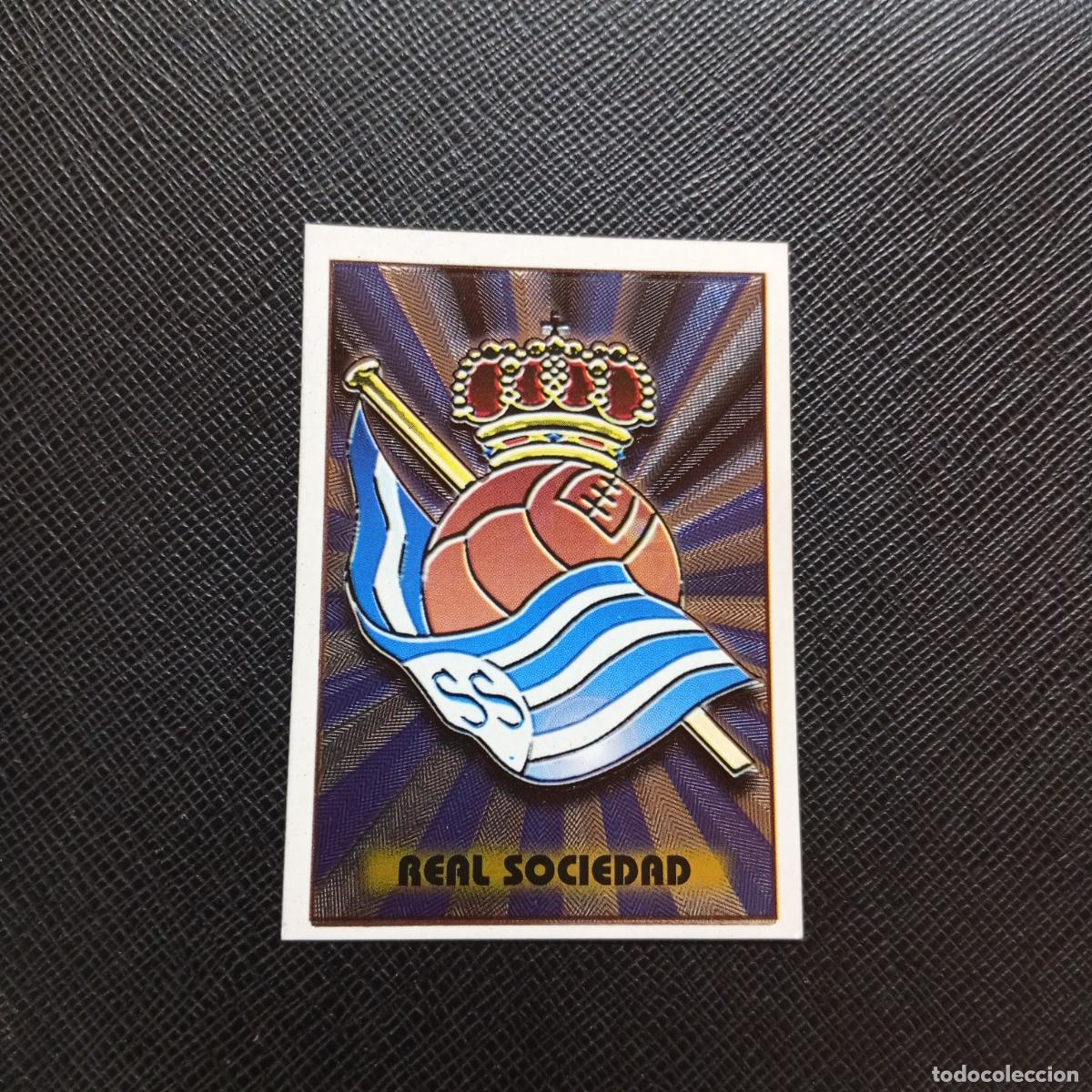 Cromos de F&uacute;tbol: 47 ESCUDO REAL SOCIEDAD PANINI 1998 1999 CROMO FUTBOL LIGA 98 99 - SIN PEGAR - A64 PG17