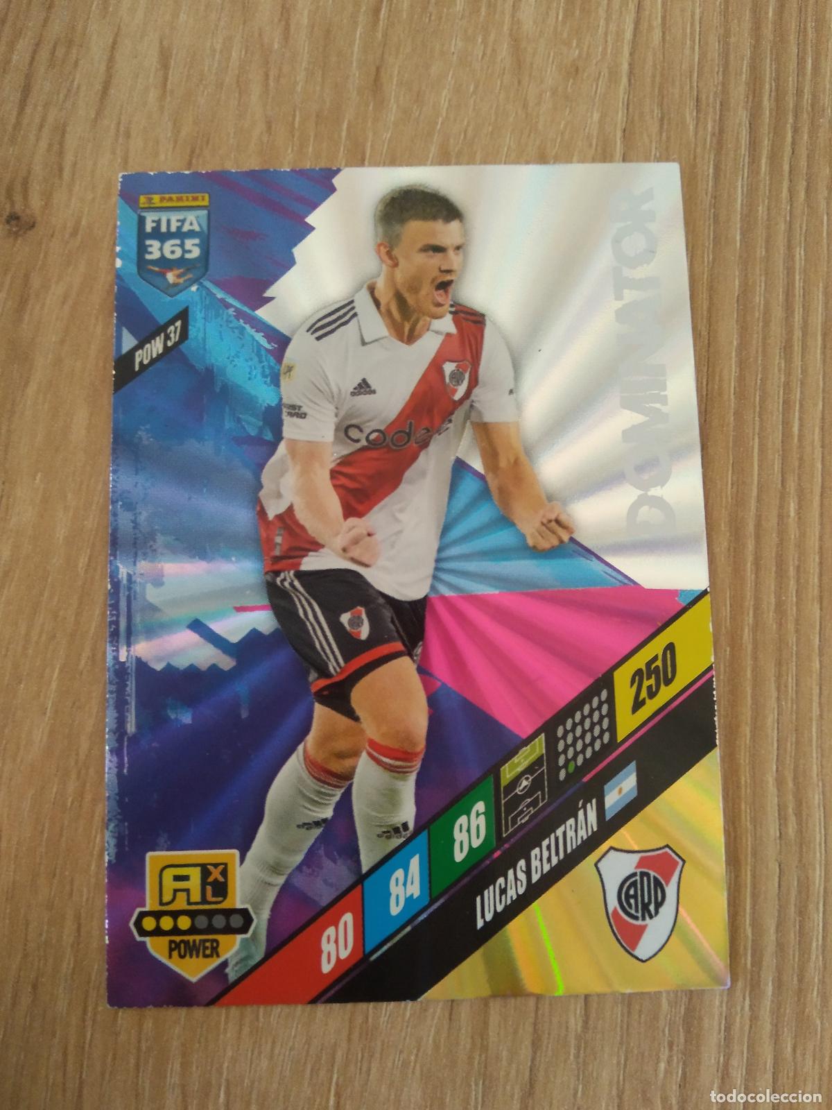 Cromos de F&uacute;tbol: POW 37 LUCAS BELTRAN RIVER PLATE CROMO FUTBOL PANINI ADRENALYN 2023-2024 FIFA 365 23-24