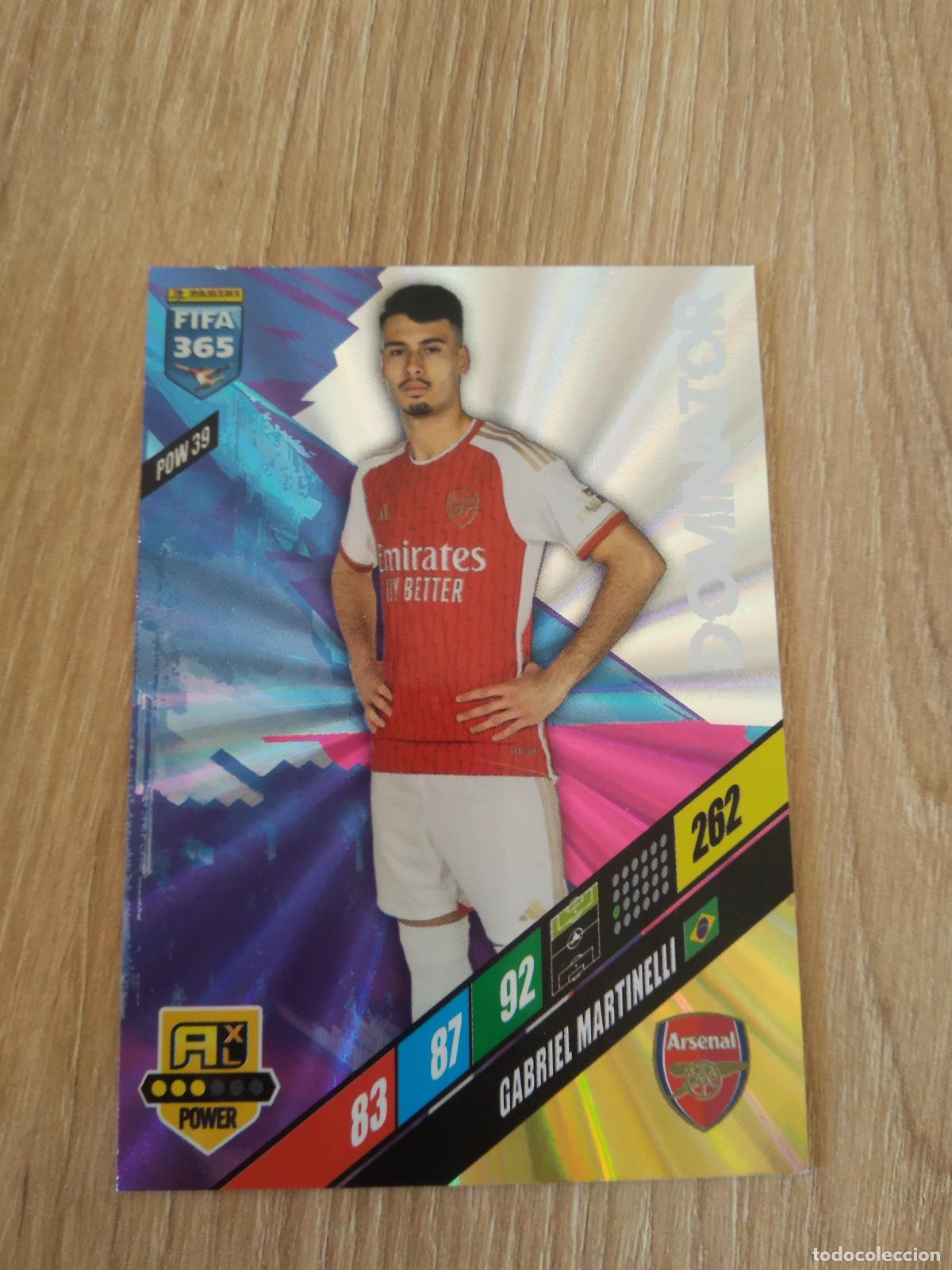 Cromos de F&uacute;tbol: POW 39 MARTINELLI ARSENAL CROMO FUTBOL PANINI ADRENALYN 2023-2024 FIFA 365 23-24