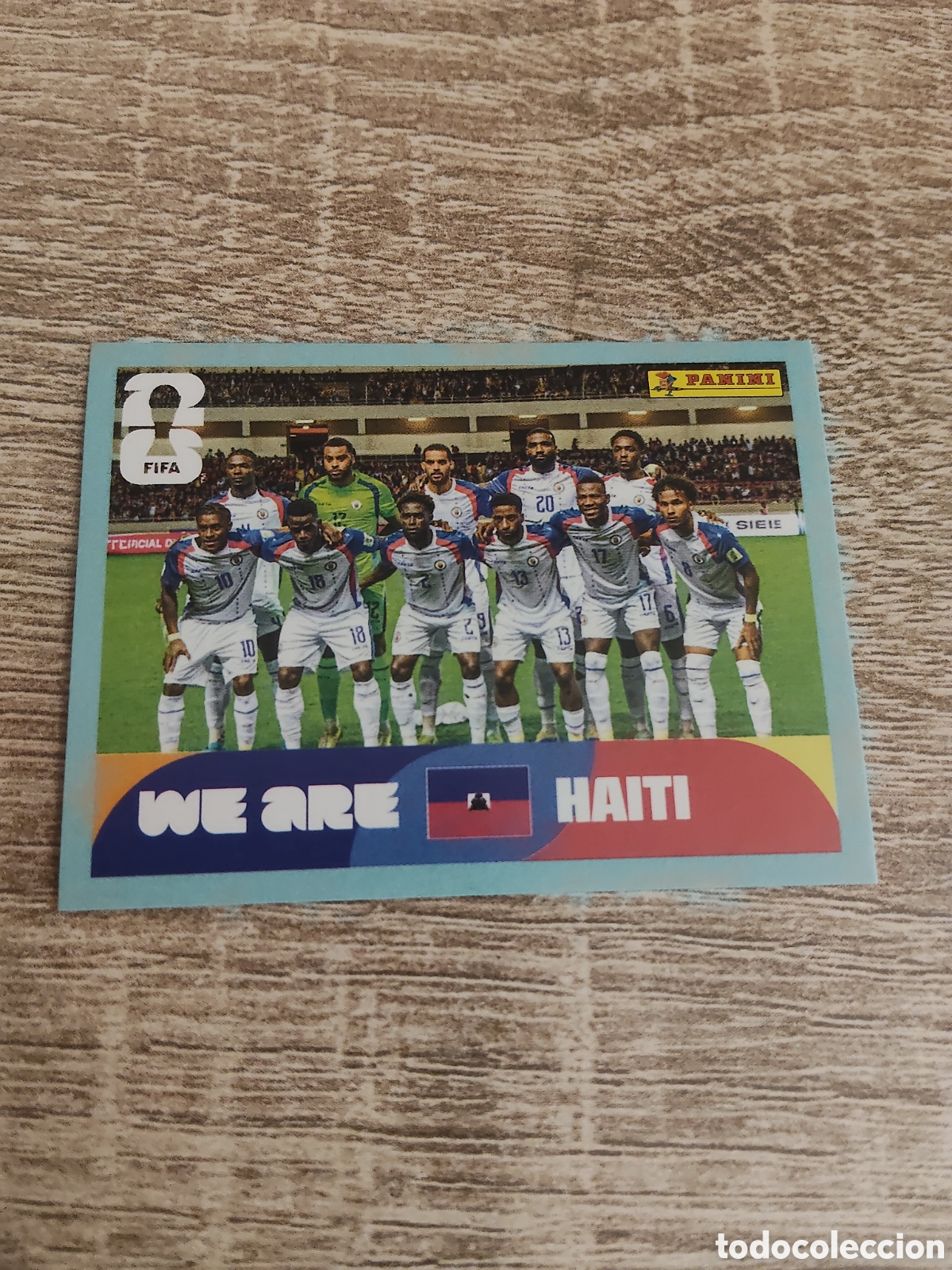 Cromos de F&uacute;tbol: Panini mundial 2026 HAI 13 alineaci&oacute;n Hait&iacute;
