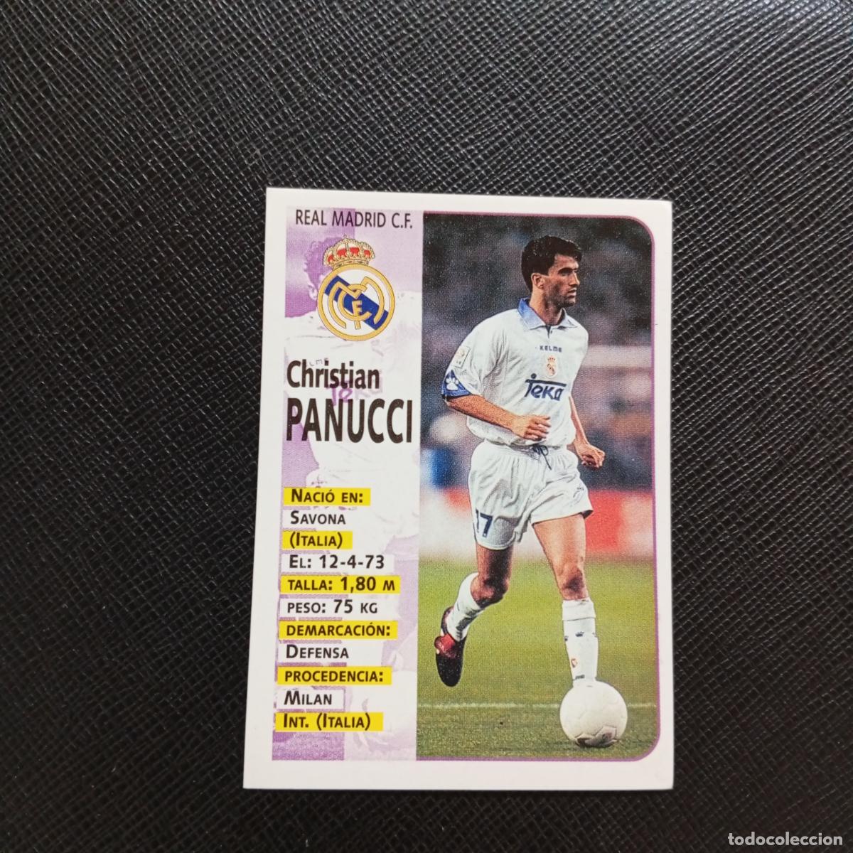 Cromos de F&uacute;tbol: 68 PANUCCI REAL MADRID PANINI 1998 1999 CROMO FUTBOL LIGA 98 99 - SIN PEGAR - A64 PG24