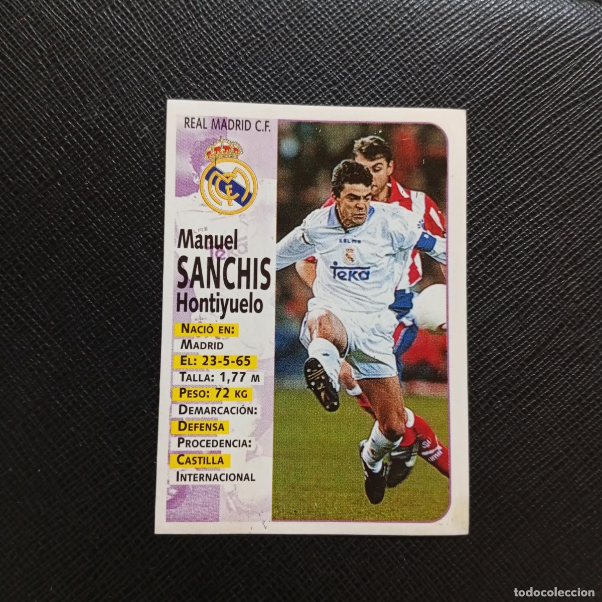 Cromos de F&uacute;tbol: 70 SANCHIS REAL MADRID PANINI 1998 1999 CROMO FUTBOL LIGA 98 99 - SIN PEGAR - A64 PG24