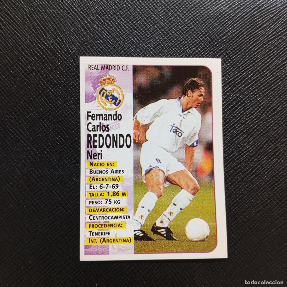 Cromos de F&uacute;tbol: 73 REDONDO REAL MADRID PANINI 1998 1999 CROMO FUTBOL LIGA 98 99 - SIN PEGAR - A64 PG27