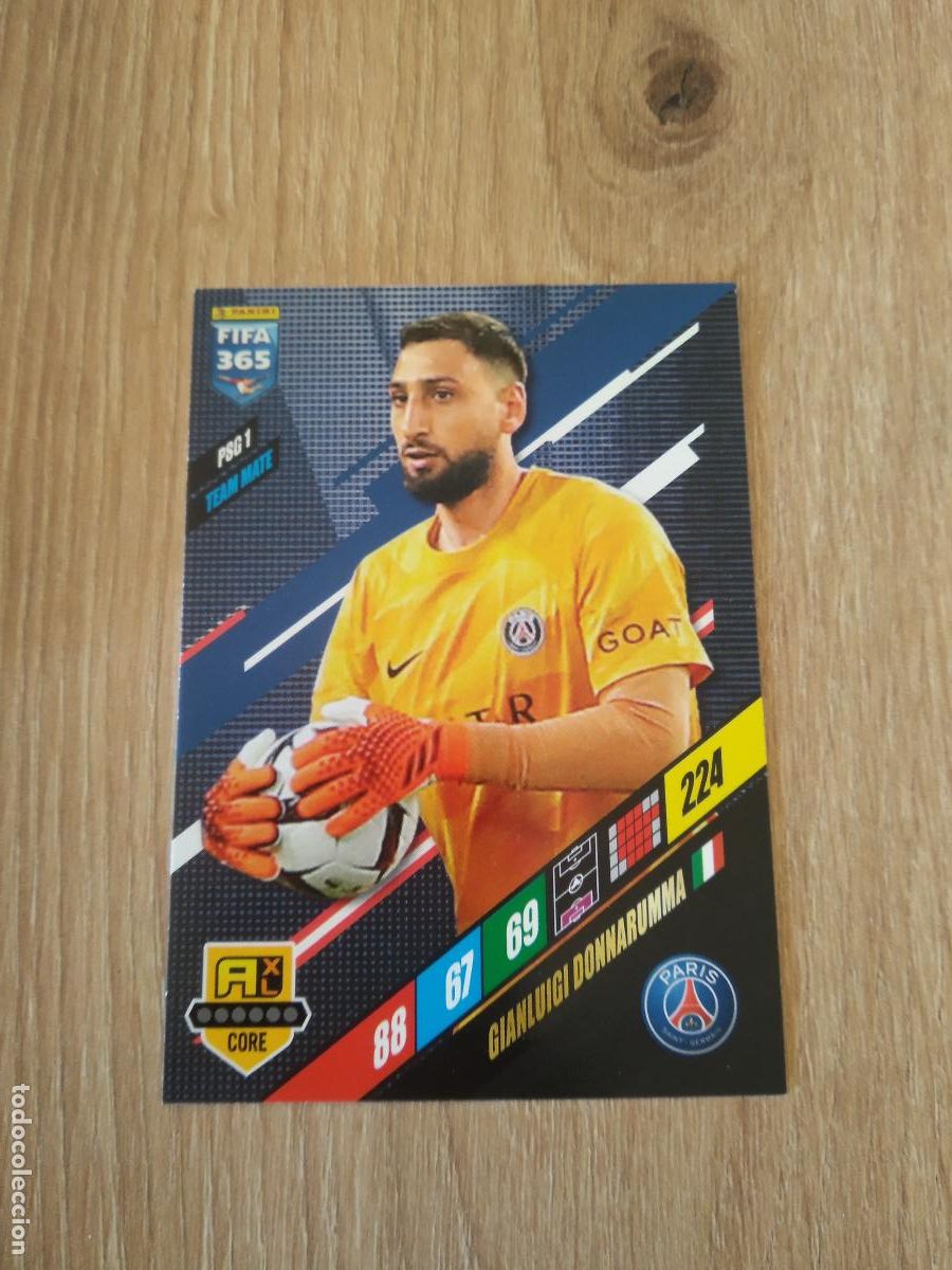 Cromos de F&uacute;tbol: PSG 1 DONNARUMMA PARIS SAINT GERMAIN PSG CROMO FUTBOL PANINI ADRENALYN 2023-2024 FIFA 365 23-24