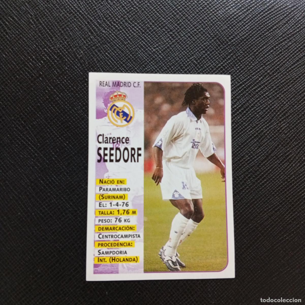 Cromos de F&uacute;tbol: 77 SEEDORF REAL MADRID PANINI 1998 1999 CROMO FUTBOL LIGA 98 99 - SIN PEGAR - A64 PG29