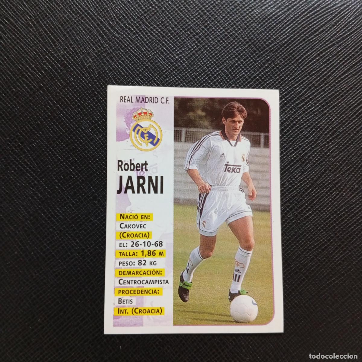 Cromos de F&uacute;tbol: 79A 79 JARNI REAL MADRID PANINI 1998 1999 CROMO FUTBOL LIGA 98 99 - SIN PEGAR - A64 PG30