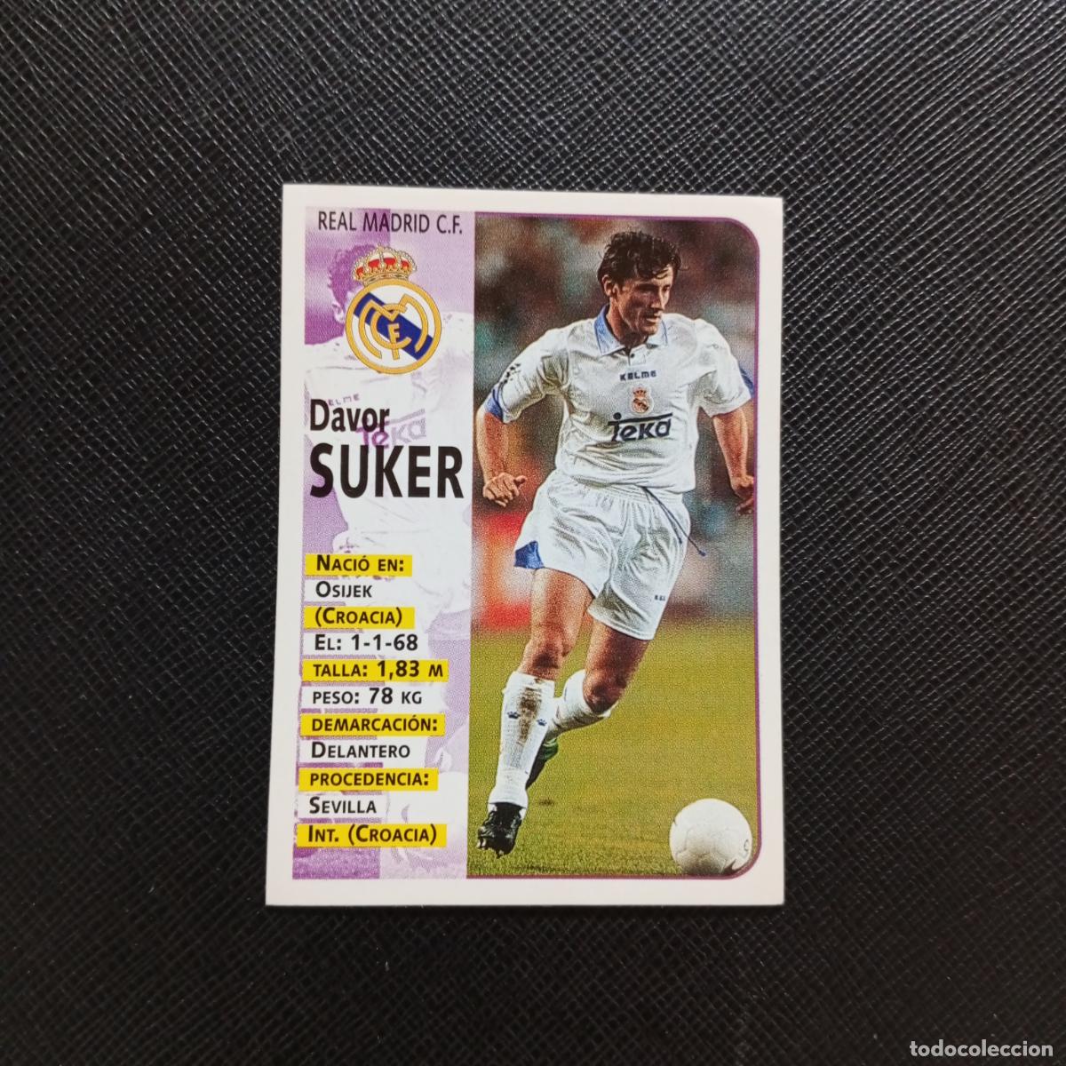 Cromos de F&uacute;tbol: 83 SUKER REAL MADRID PANINI 1998 1999 CROMO FUTBOL LIGA 98 99 - SIN PEGAR - A64 PG30