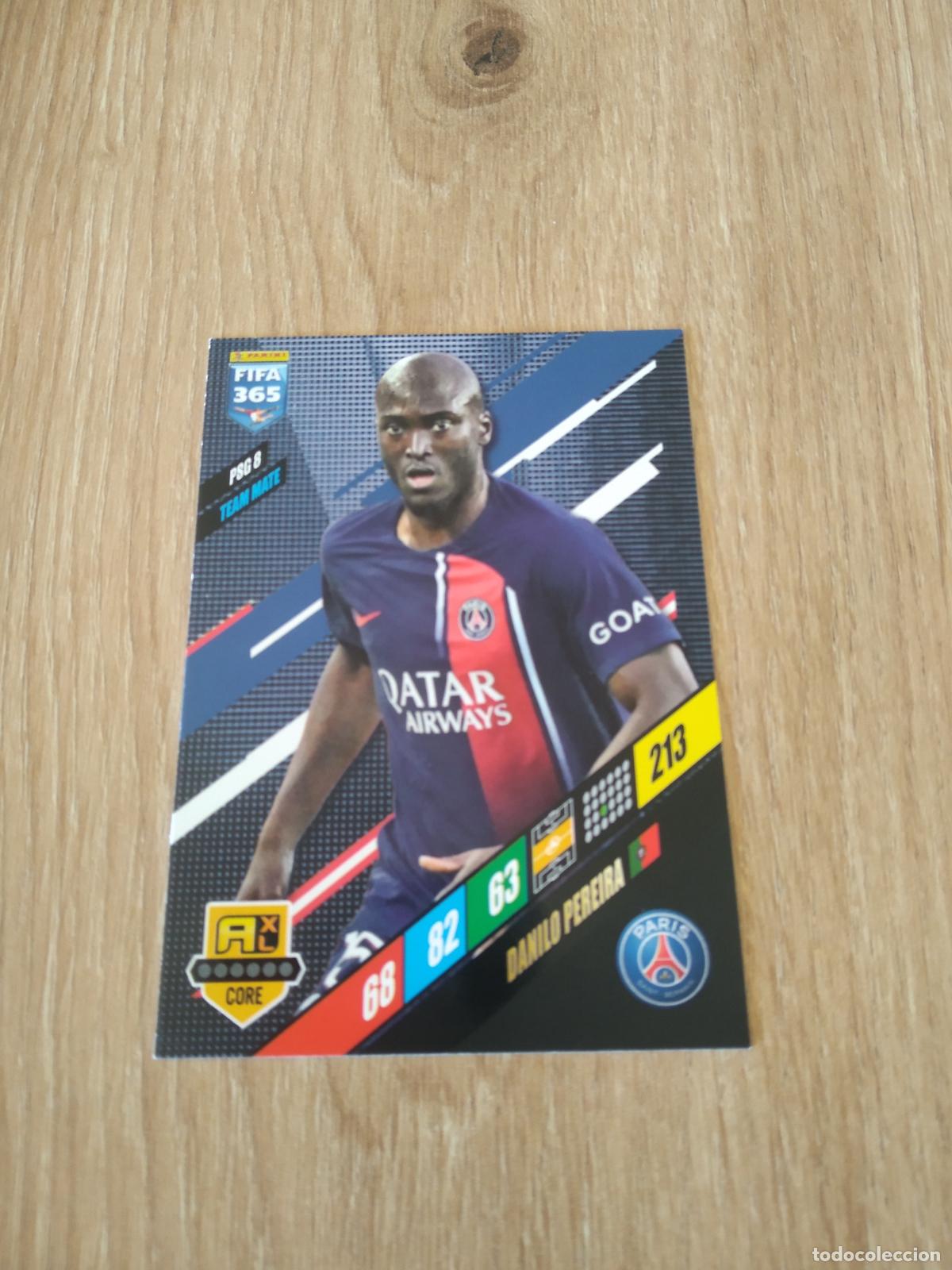 Cromos de F&uacute;tbol: PSG 8 DANILO PEREIRA PARIS SAINT GERMAIN PSG CROMO FUTBOL PANINI ADRENALYN 2023-2024 FIFA 365 23-24