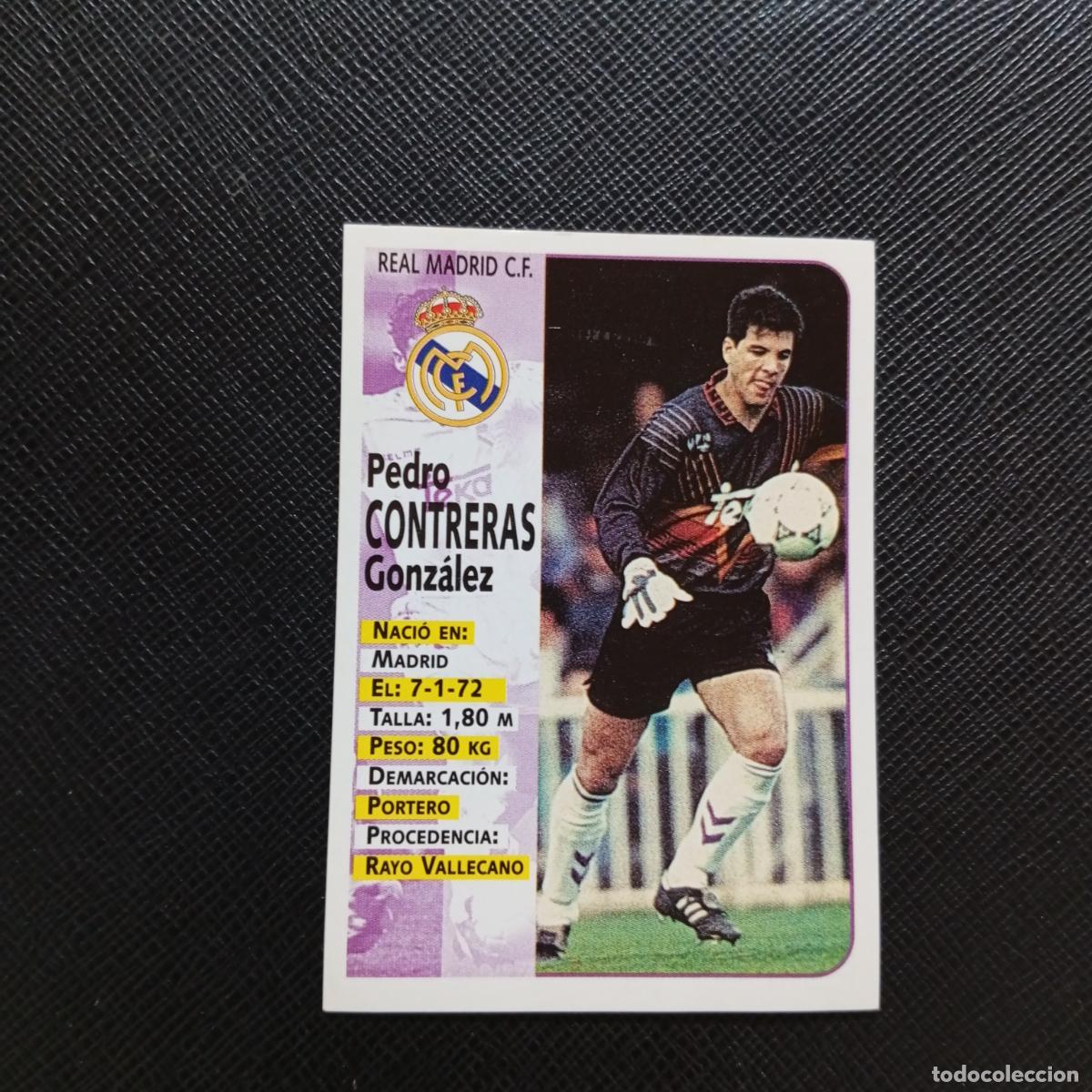 Cromos de F&uacute;tbol: 84 CONTRERAS REAL MADRID PANINI 1998 1999 CROMO FUTBOL LIGA 98 99 - SIN PEGAR - A64 PG30