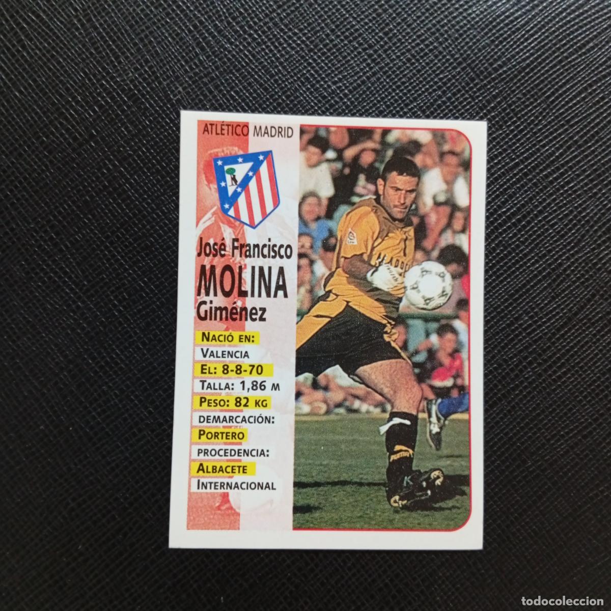 Fu&szlig;ball-Sticker: 86 MOLINA AT MADRID PANINI 1998 1999 CROMO FUTBOL LIGA 98 99 - SIN PEGAR - A64 PG30
