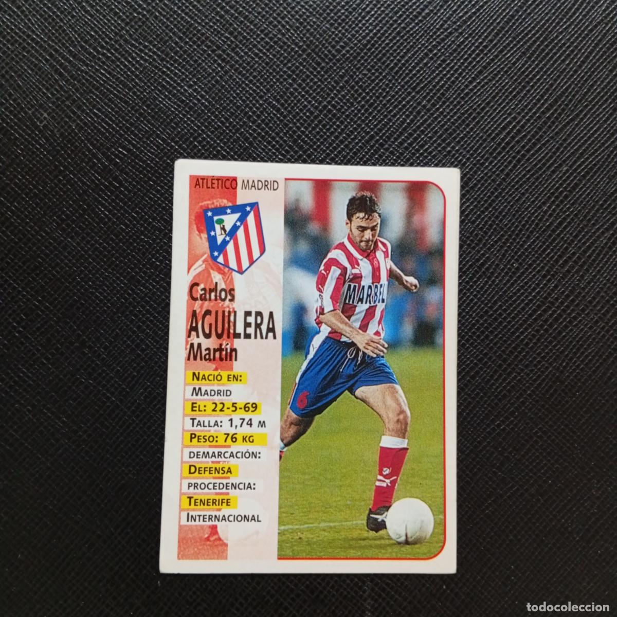 Cromos de F&uacute;tbol: 87 AGUILERA AT MADRID PANINI 1998 1999 CROMO FUTBOL LIGA 98 99 - SIN PEGAR - A64 PG41 VERSION