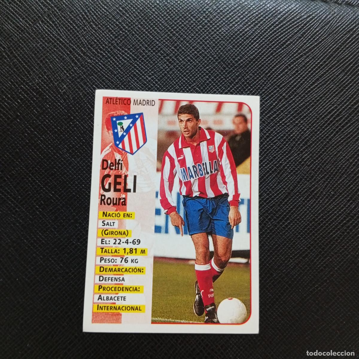 Cromos de F&uacute;tbol: 88 GELI AT MADRID PANINI 1998 1999 CROMO FUTBOL LIGA 98 99 - SIN PEGAR - A64 PG31