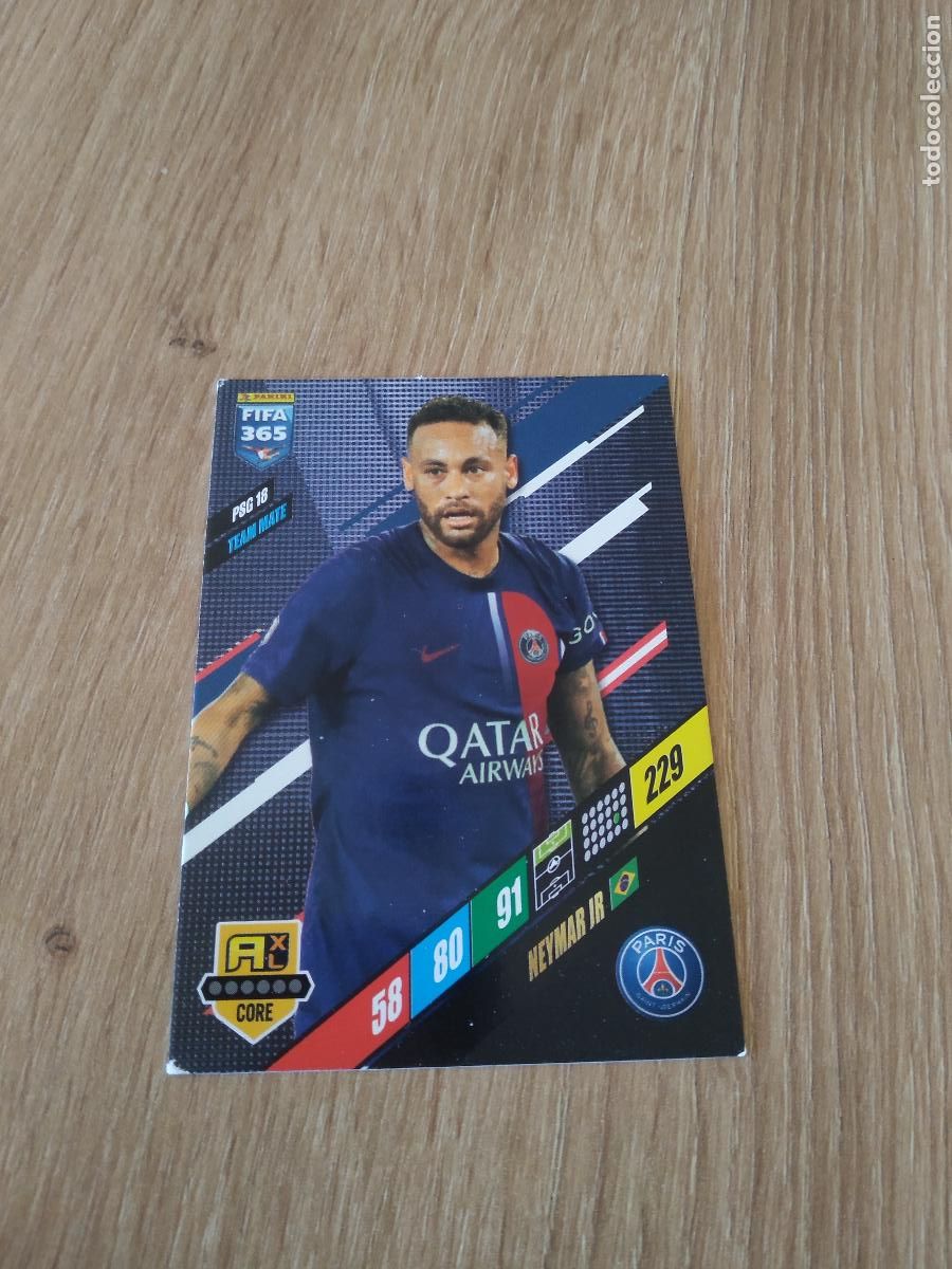 Cromos de F&uacute;tbol: PSG 18 NEYMAR PARIS SAINT GERMAIN PSG CROMO FUTBOL PANINI ADRENALYN 2023-2024 FIFA 365 23-24