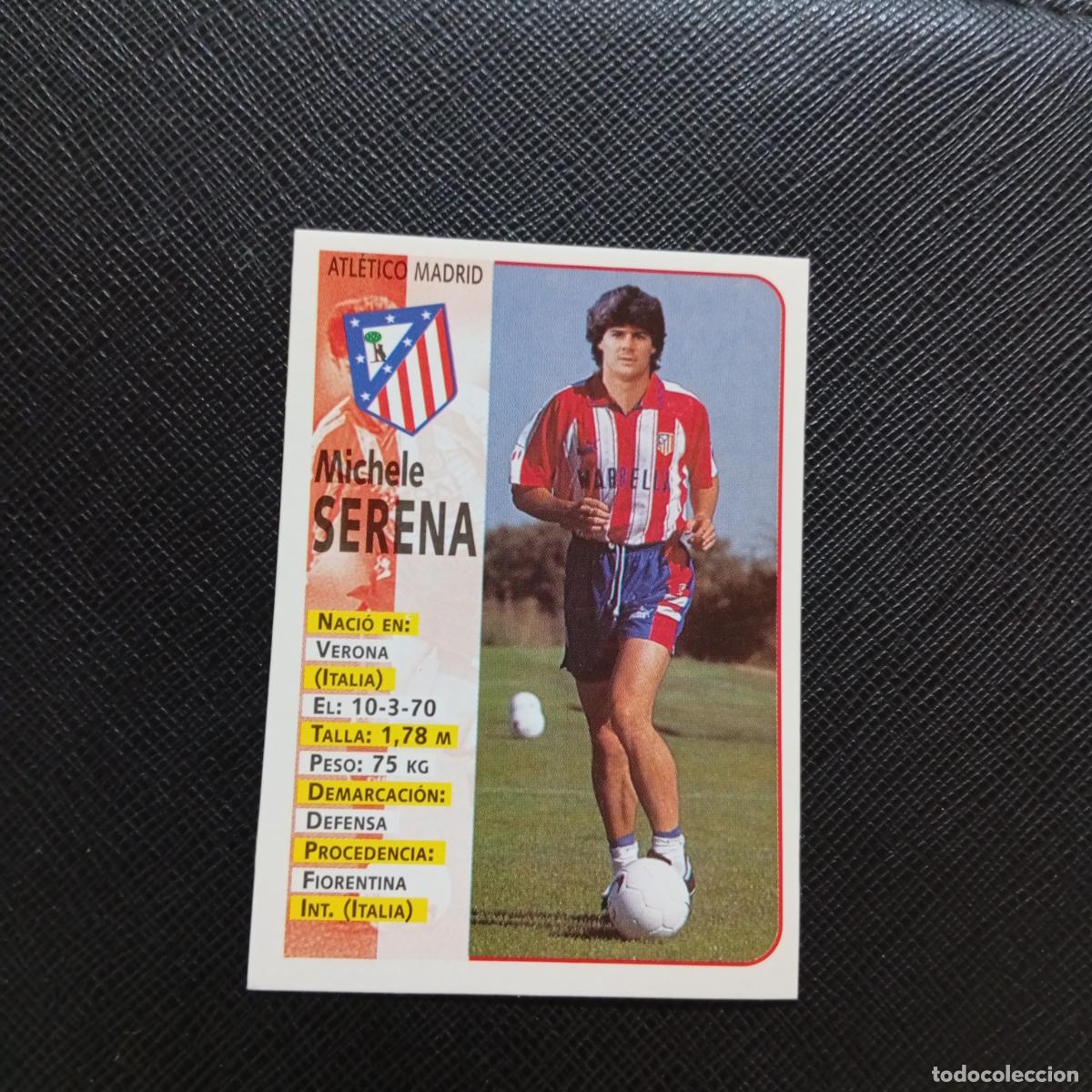 Cromos de F&uacute;tbol: 91A 91 SERENA AT MADRID PANINI 1998 1999 CROMO FUTBOL LIGA 98 99 - SIN PEGAR - A64 PG31