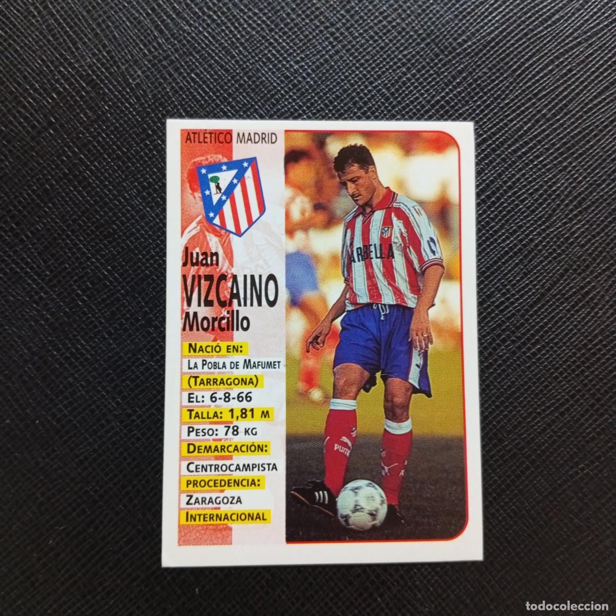 Cromos de F&uacute;tbol: 94 VIZCAINO AT MADRID PANINI 1998 1999 CROMO FUTBOL LIGA 98 99 - SIN PEGAR - A64 PG33