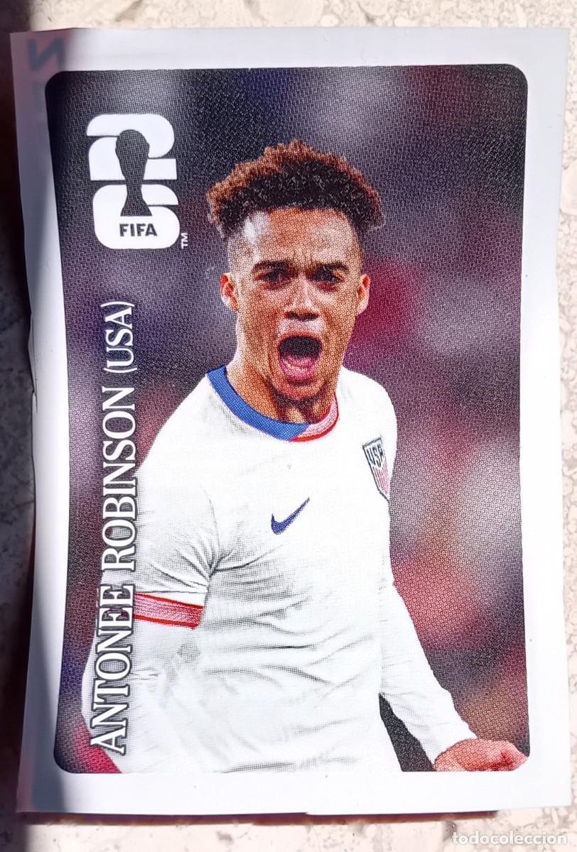 Cromos de F&uacute;tbol: Figurina Panini 2026 Cromo World Cup Usa Mundial 2026 Antonee Robinson USA Coca Cola