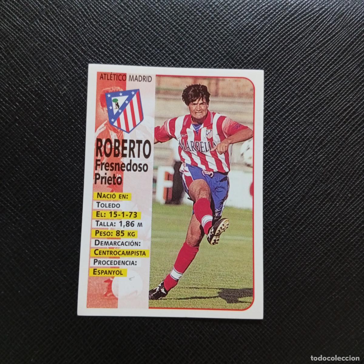 Cromos de F&uacute;tbol: 94A 94 ROBERTO AT MADRID PANINI 1998 1999 CROMO FUTBOL LIGA 98 99 - SIN PEGAR - A64 PG34