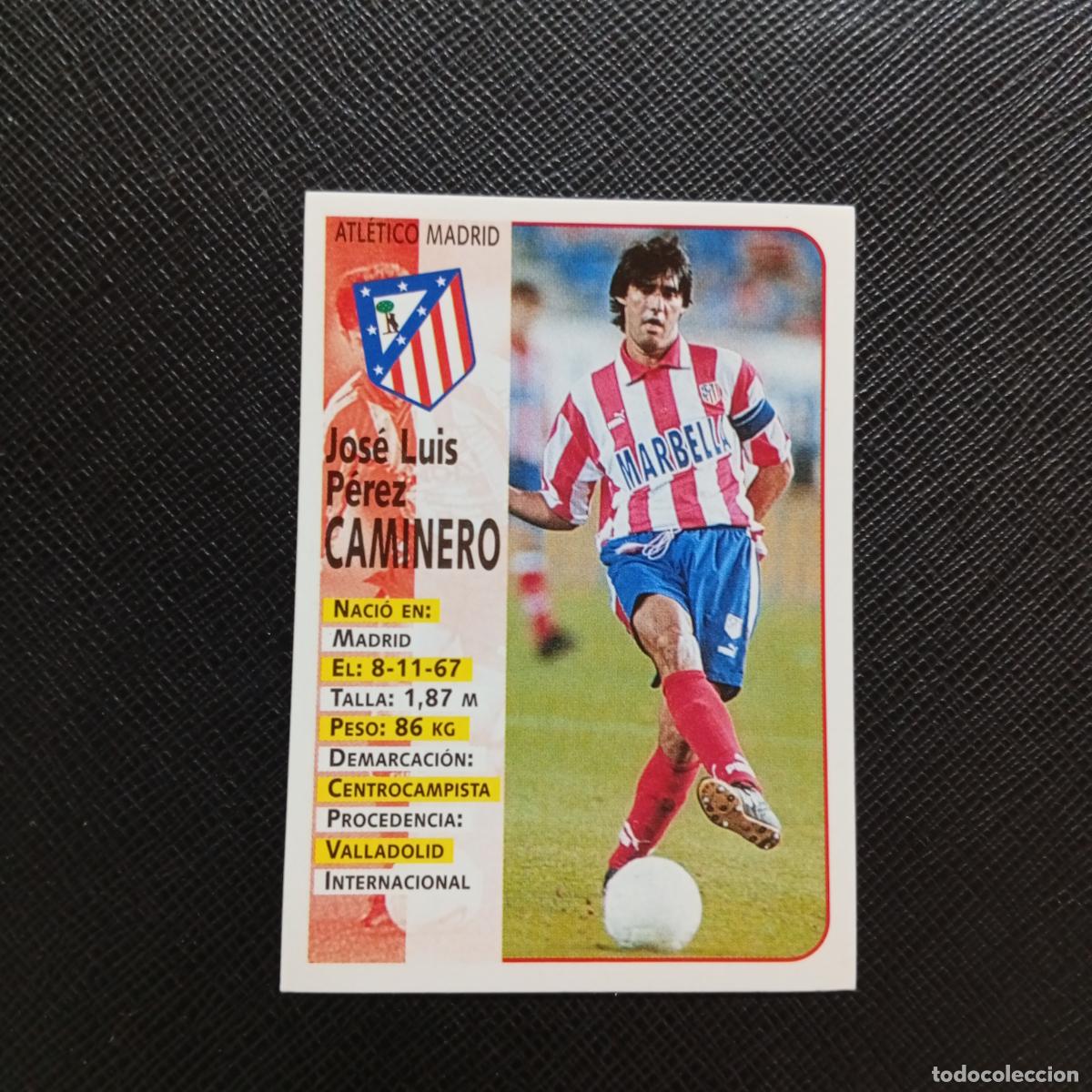 Cromos de F&uacute;tbol: 95 CAMINERO AT MADRID PANINI 1998 1999 CROMO FUTBOL LIGA 98 99 - SIN PEGAR - A64 PG34 BAJA