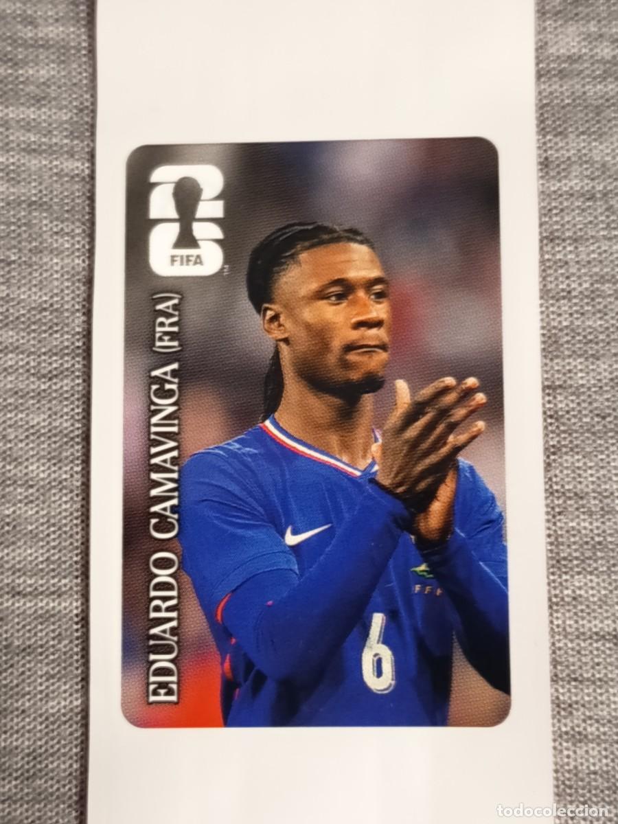 Cromos de Futebol: EDUARDO CAMAVINGA STICKER PROMOCION COCA COLA MUNDIAL 2026 PANINI FIFA WORLD CUP NUEVO