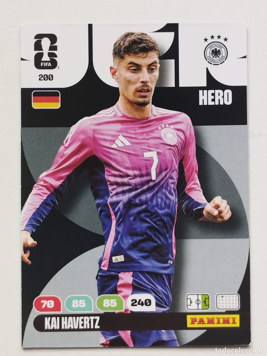 Cromos de Futebol: CROMO CARD ADRENALYN MUNDIAL WORLD CUP 2026 HERO ALEMANIA 200 KAI HAVERTZ