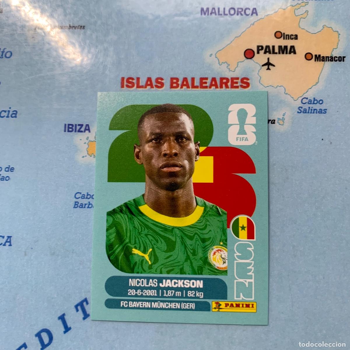 Cromos de F&uacute;tbol: Senegal n&uacute;mero 19 cromo panini Mundial Fifa World Cup 2026