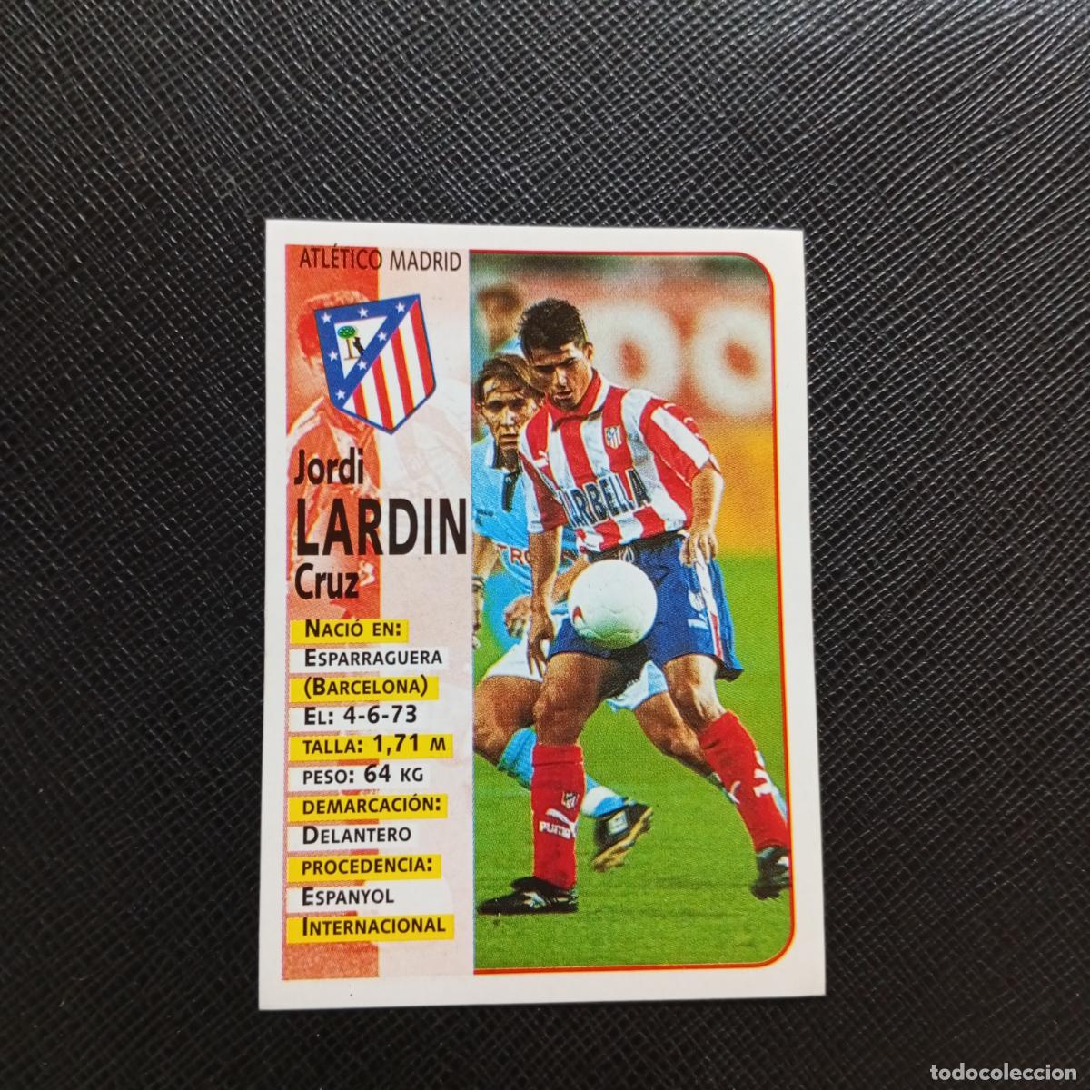 Cromos de F&uacute;tbol: 99 LARDIN AT MADRID PANINI 1998 1999 CROMO FUTBOL LIGA 98 99 - SIN PEGAR - A64 PG38