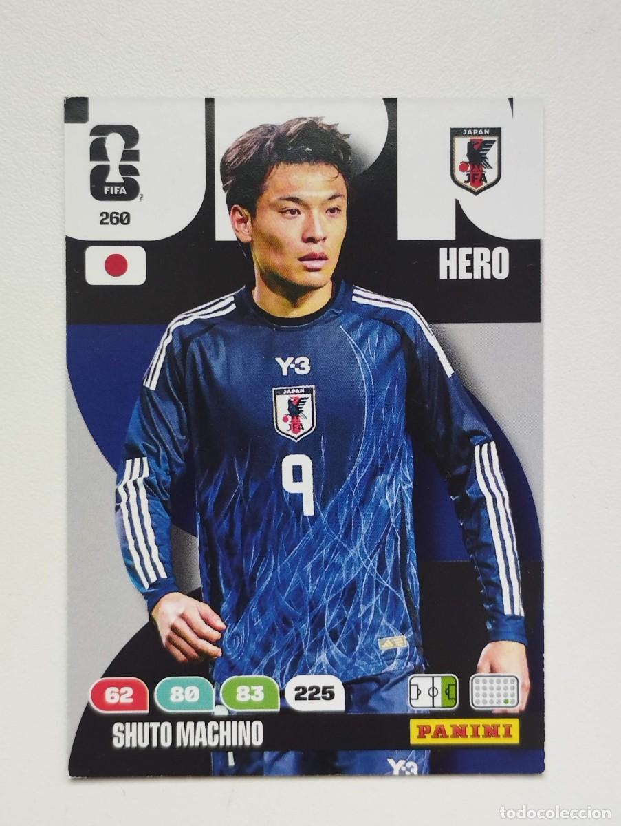 Cromos de F&uacute;tbol: CROMO CARD ADRENALYN MUNDIAL WORLD CUP 2026 HERO JAPON 260 SHUTO MACHINO