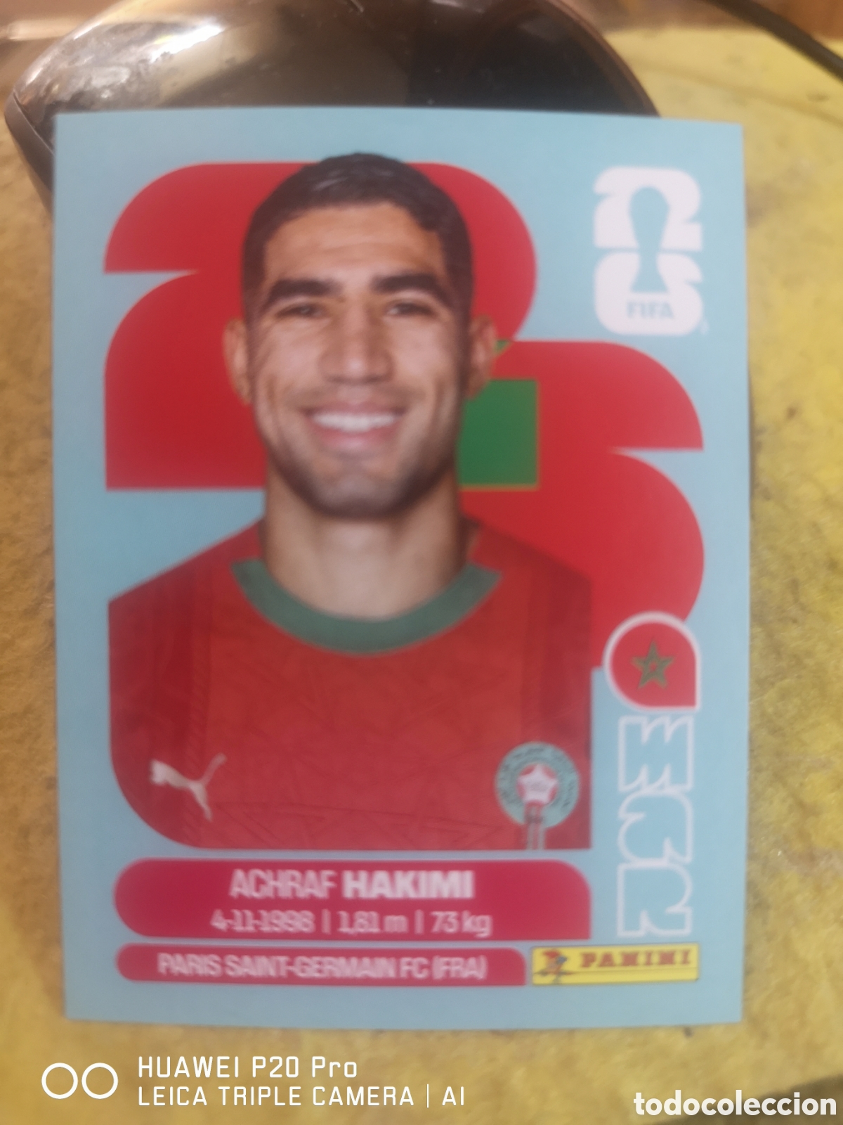 Cromos de F&uacute;tbol: FIFA WORLD CUP MUNDIAL 2026 HAKIMI - MAR 4