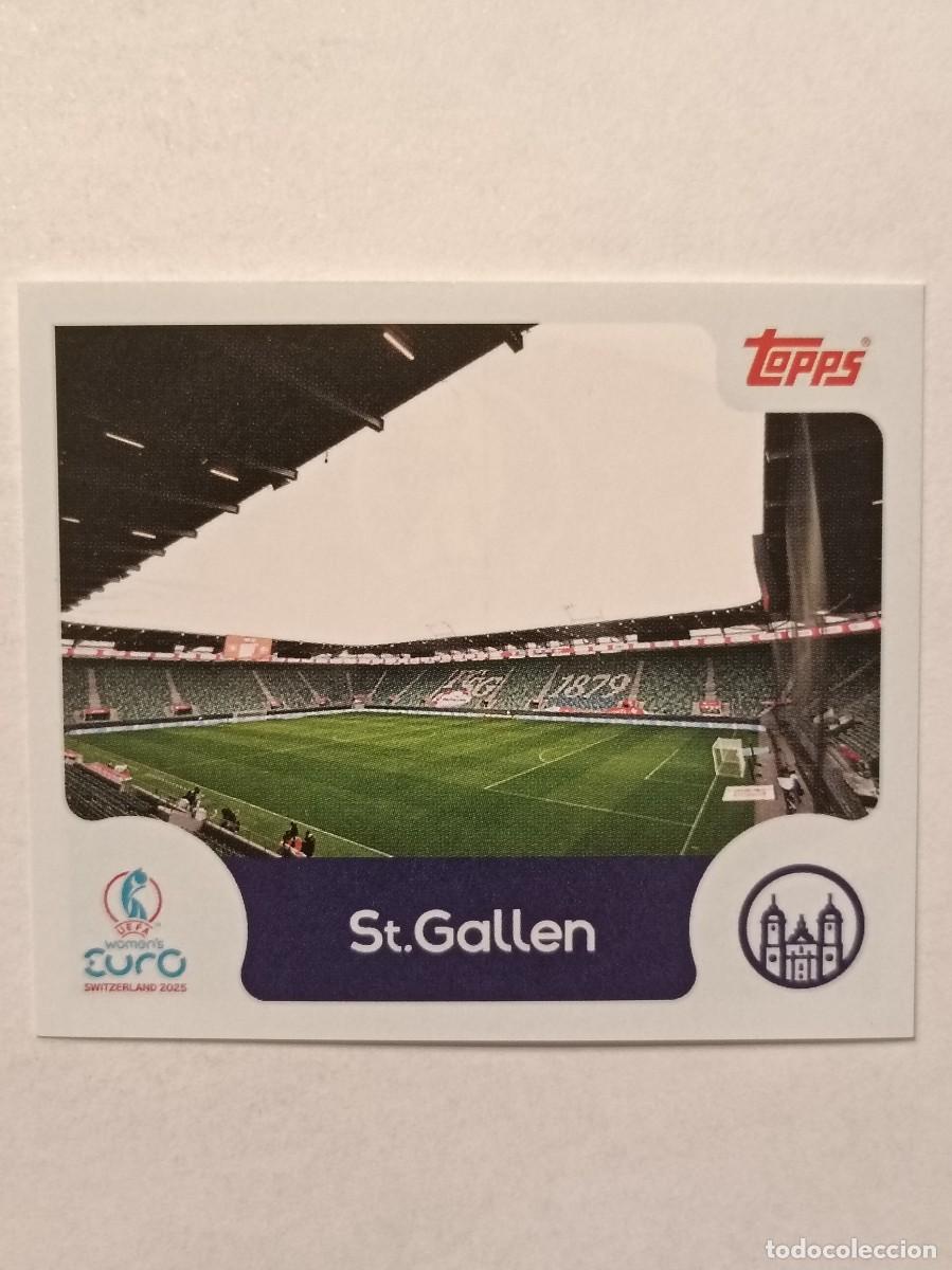Cromos de F&uacute;tbol: #25 ESTADIO ST. GALLEN EURO WOMENS SUIZA 2025 TOPPS