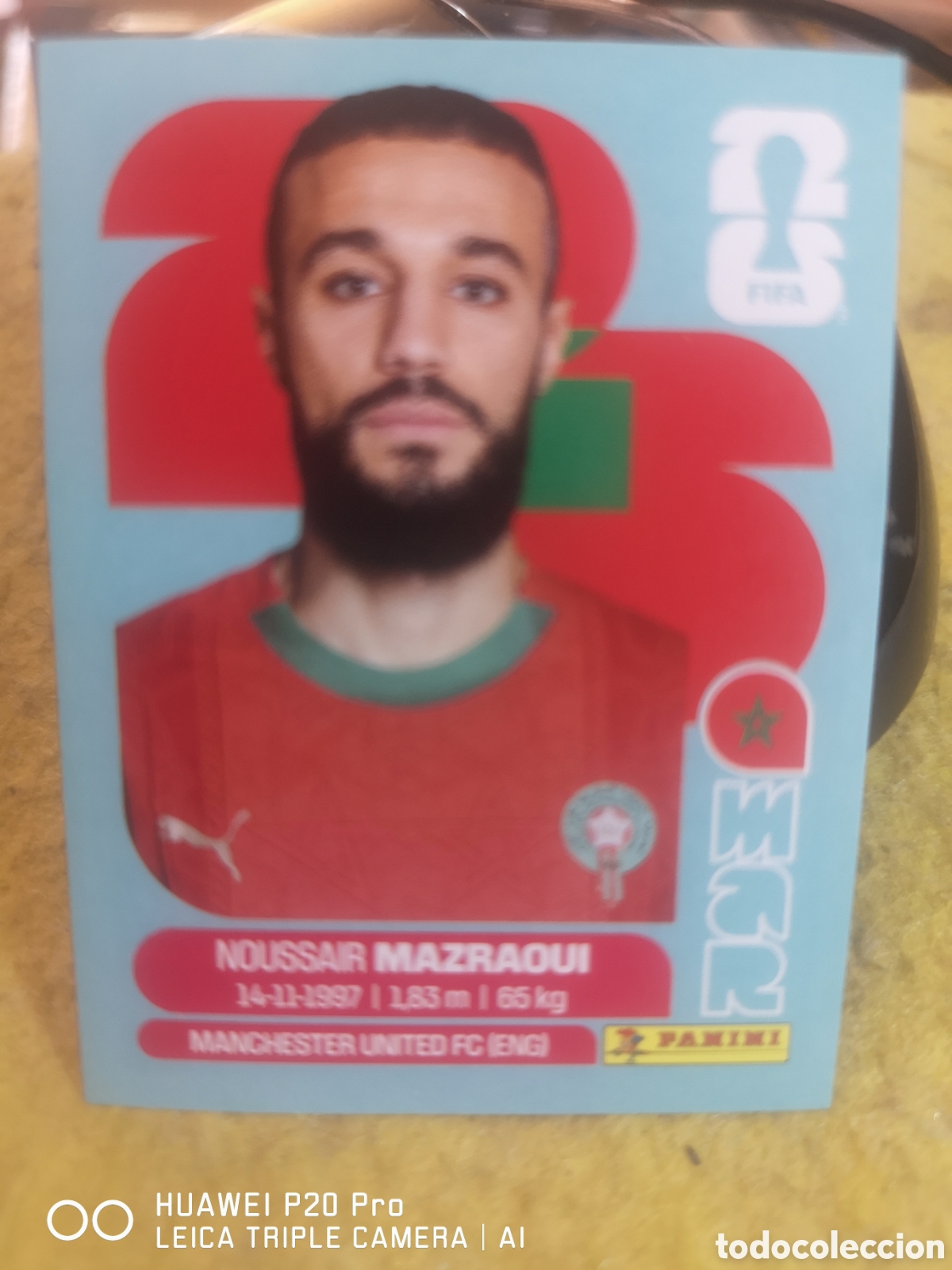 Cromos de F&uacute;tbol: FIFA WORLD CUP MUNDIAL 2026 MAZRAQUI - MAR 5