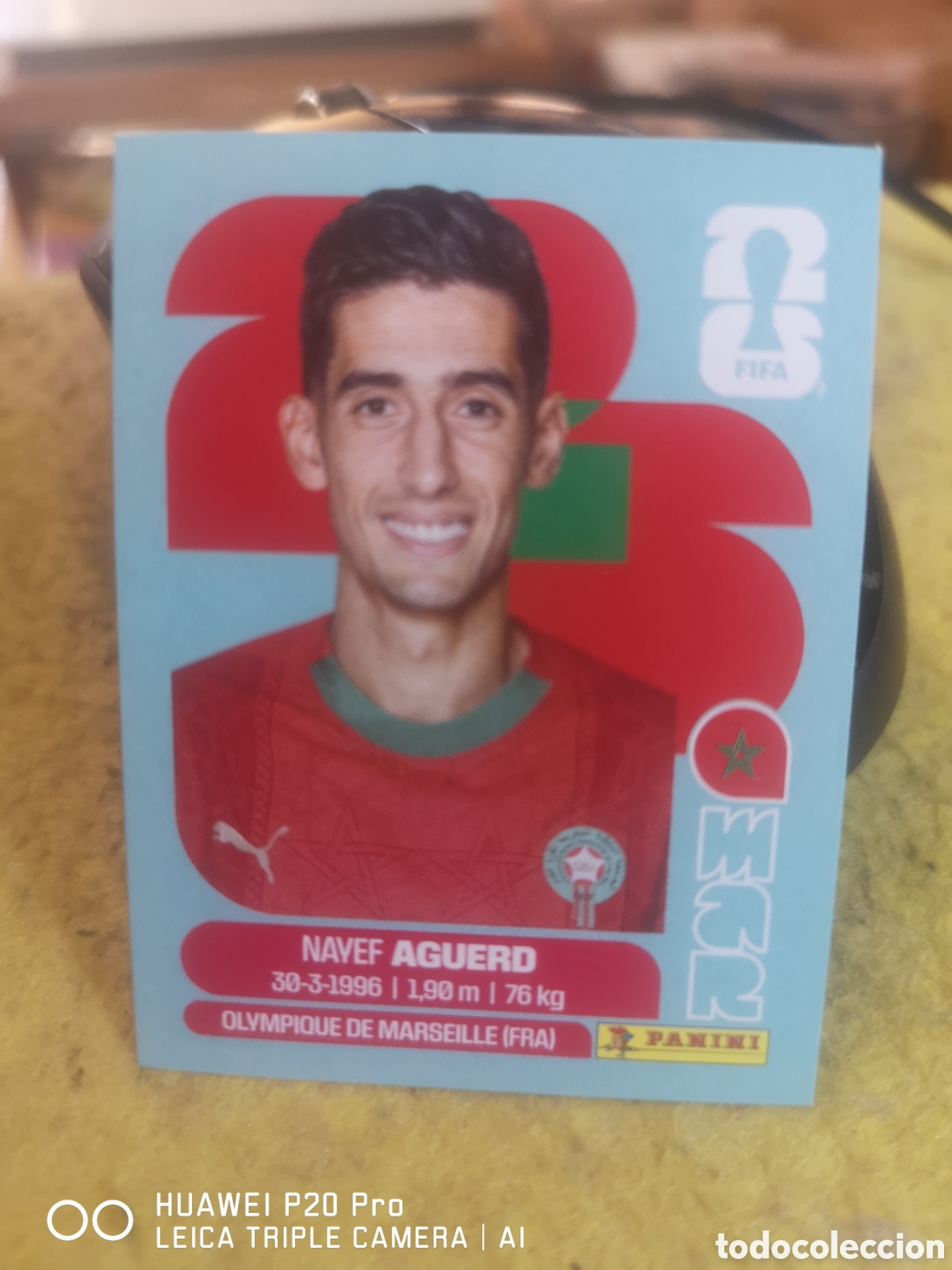 Cromos de F&uacute;tbol: FIFA WORLD CUP MUNDIAL 2026 AGUERD - MAR 6