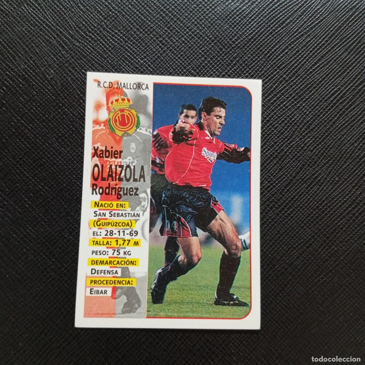 Cromos de F&uacute;tbol: 106 OLAIZOLA MALLORCA PANINI 1998 1999 CROMO FUTBOL LIGA 98 99 - SIN PEGAR - A64 PG42