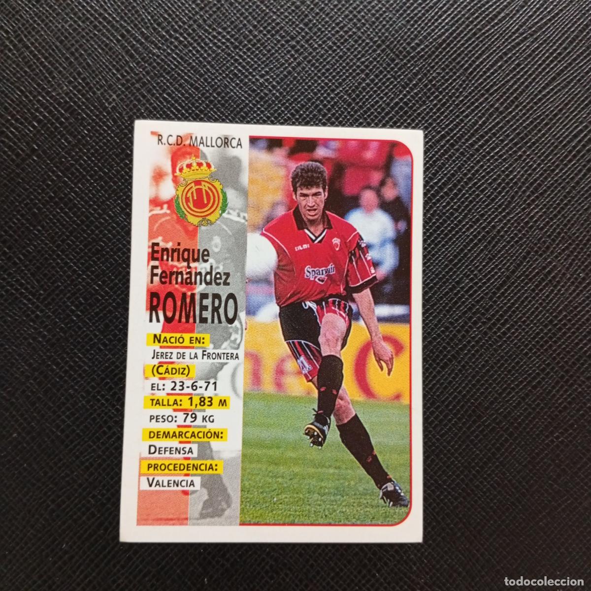 Cromos de F&uacute;tbol: 109 ROMERO MALLORCA PANINI 1998 1999 CROMO FUTBOL LIGA 98 99 - SIN PEGAR - A64 PG44