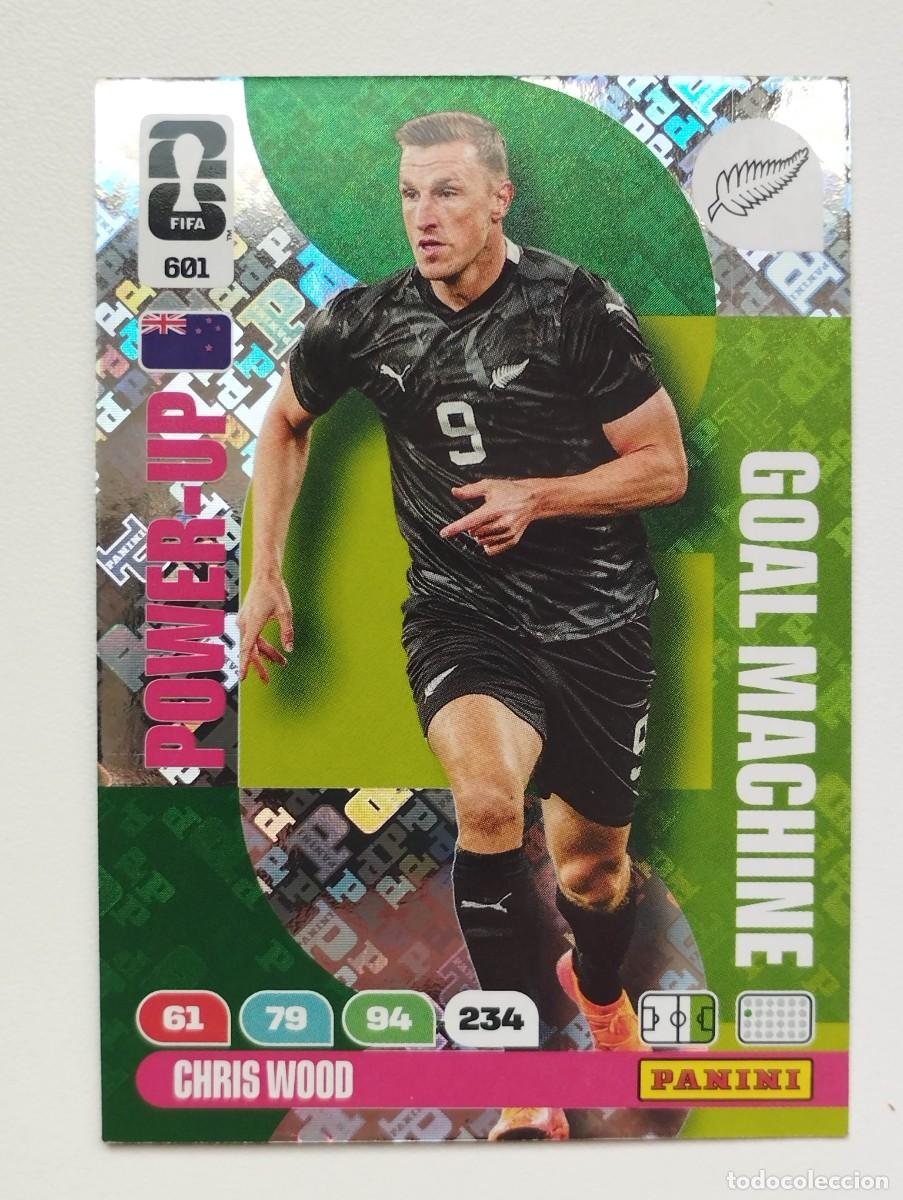 Cromos de F&uacute;tbol: CROMO CARD ADRENALYN MUNDIAL WORLD CUP 2026 GOAL MACHINE 601 CHRIS WOOD NUEVA ZELANDA