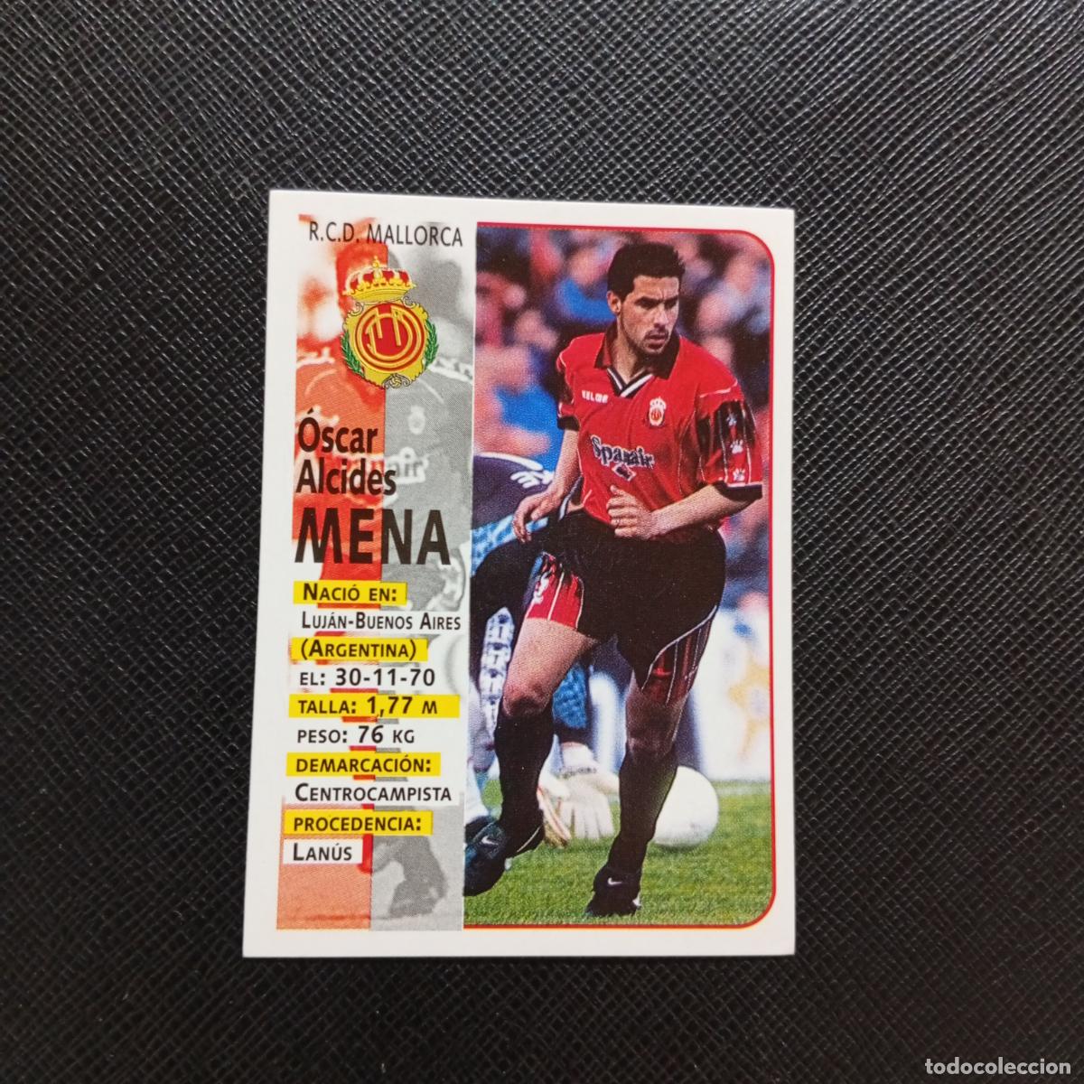 Cromos de F&uacute;tbol: 112 MENA MALLORCA PANINI 1998 1999 CROMO FUTBOL LIGA 98 99 - SIN PEGAR - A64 PG49