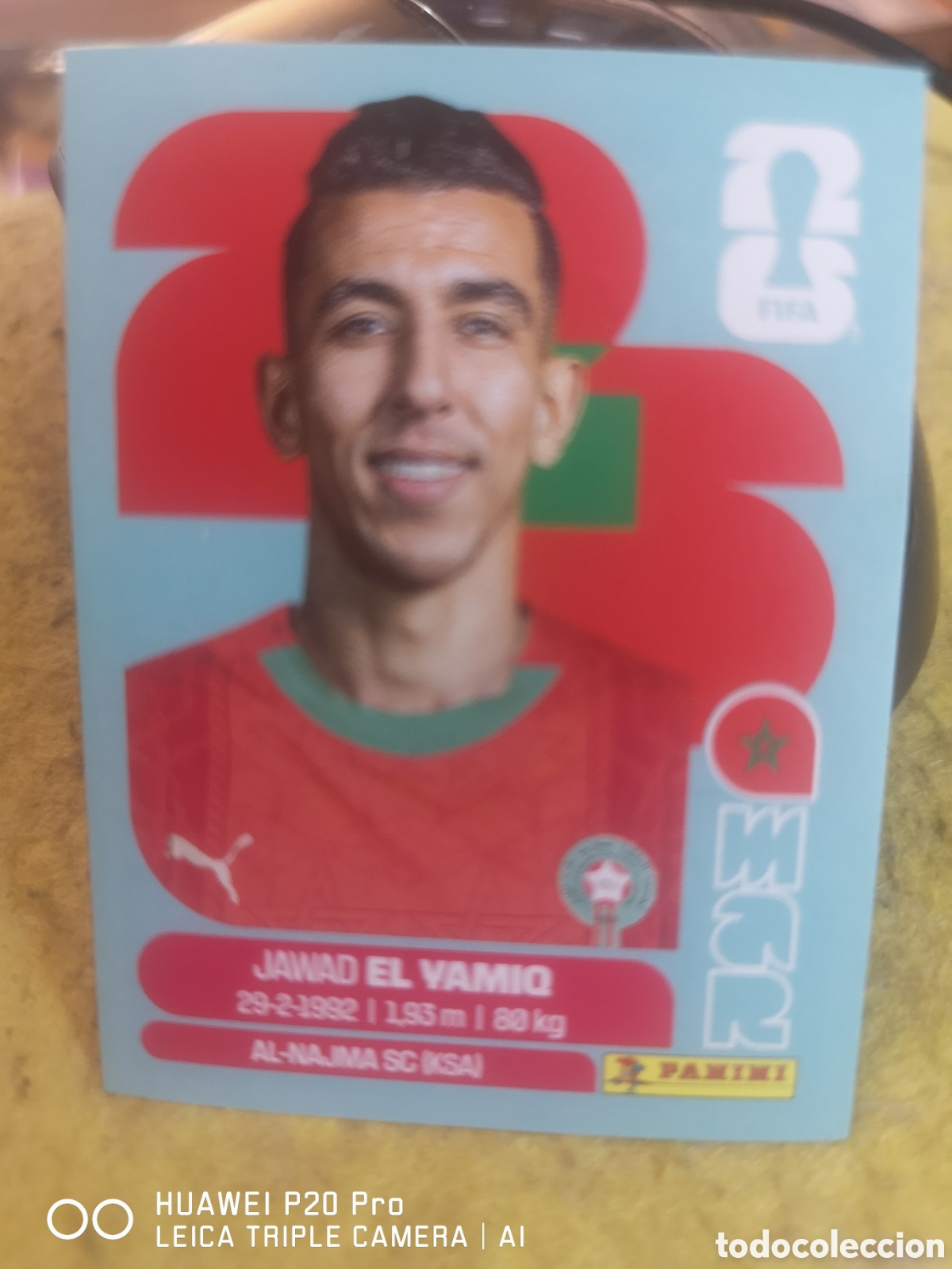 Cromos de F&uacute;tbol: FIFA WORLD CUP MUNDIAL 2026 EL YAMIQ - MAR 8
