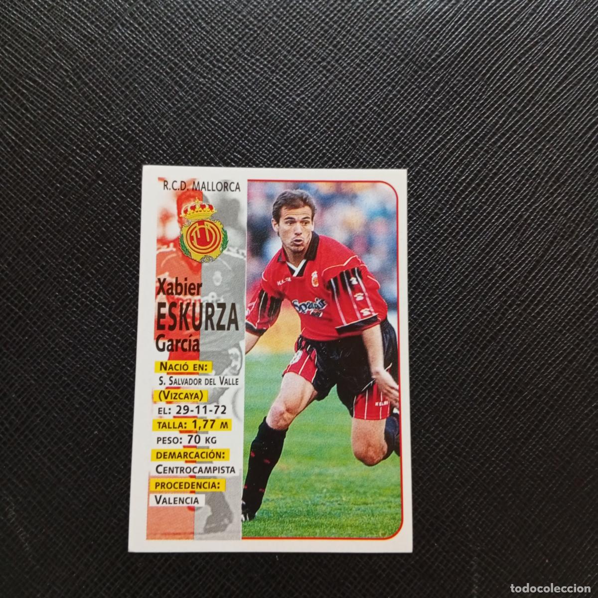 Cromos de F&uacute;tbol: 114 ESKURZA MALLORCA PANINI 1998 1999 CROMO FUTBOL LIGA 98 99 - SIN PEGAR - A64 PG56
