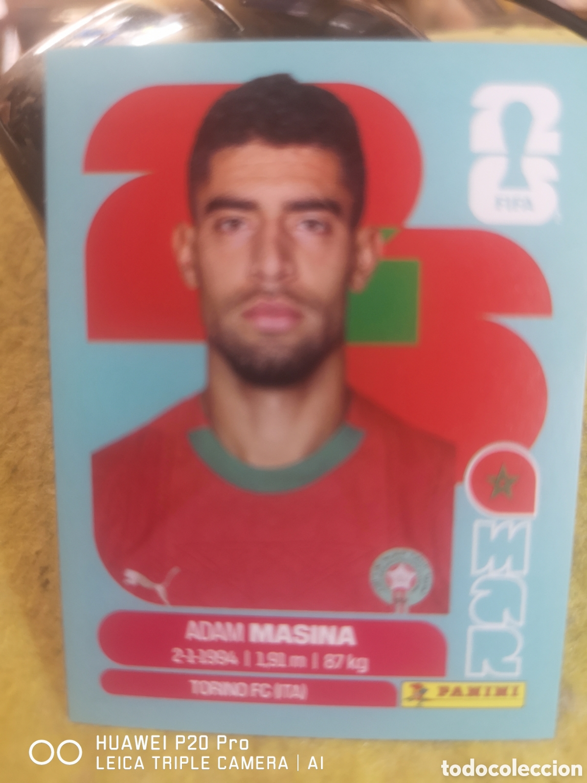Cromos de F&uacute;tbol: FIFA WORLD CUP MUNDIAL 2026 MASINA - MAR 9
