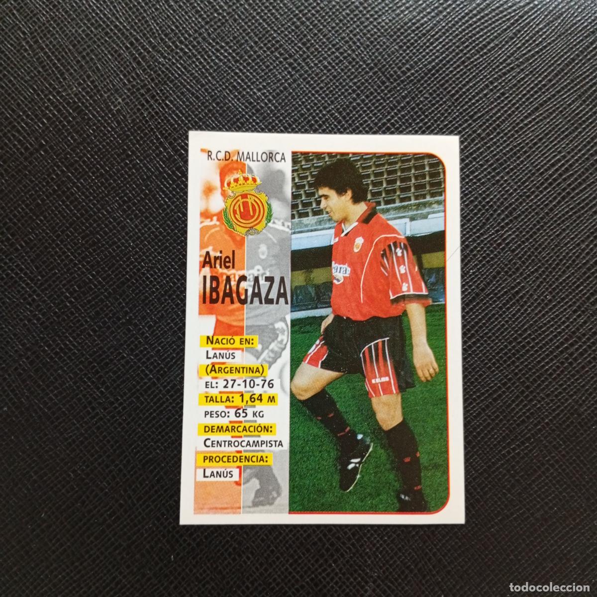 Cromos de F&uacute;tbol: 116 IBAGAZA MALLORCA PANINI 1998 1999 CROMO FUTBOL LIGA 98 99 - SIN PEGAR - A64 PG56