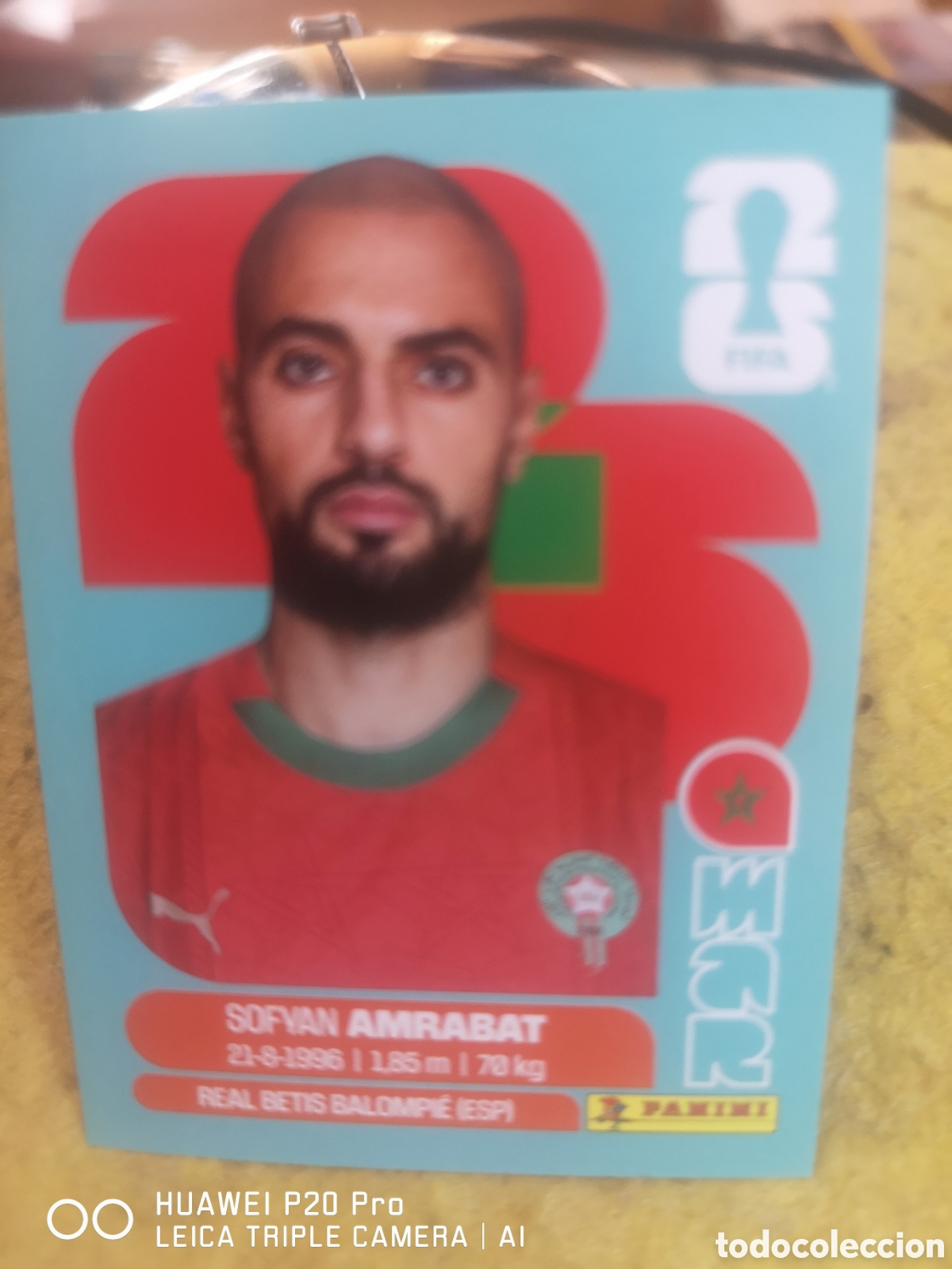 Cromos de F&uacute;tbol: FIFA WORLD CUP MUNDIAL 2026 AMRABAT - MAR 10