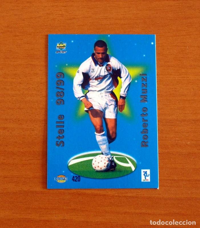 Fu&szlig;ball-Sticker: Cagliari -N&ordm; 420 Muzzi - Stelle 98-99 -Mundicromo 1999-2000-99-00 Calciatori-Italia